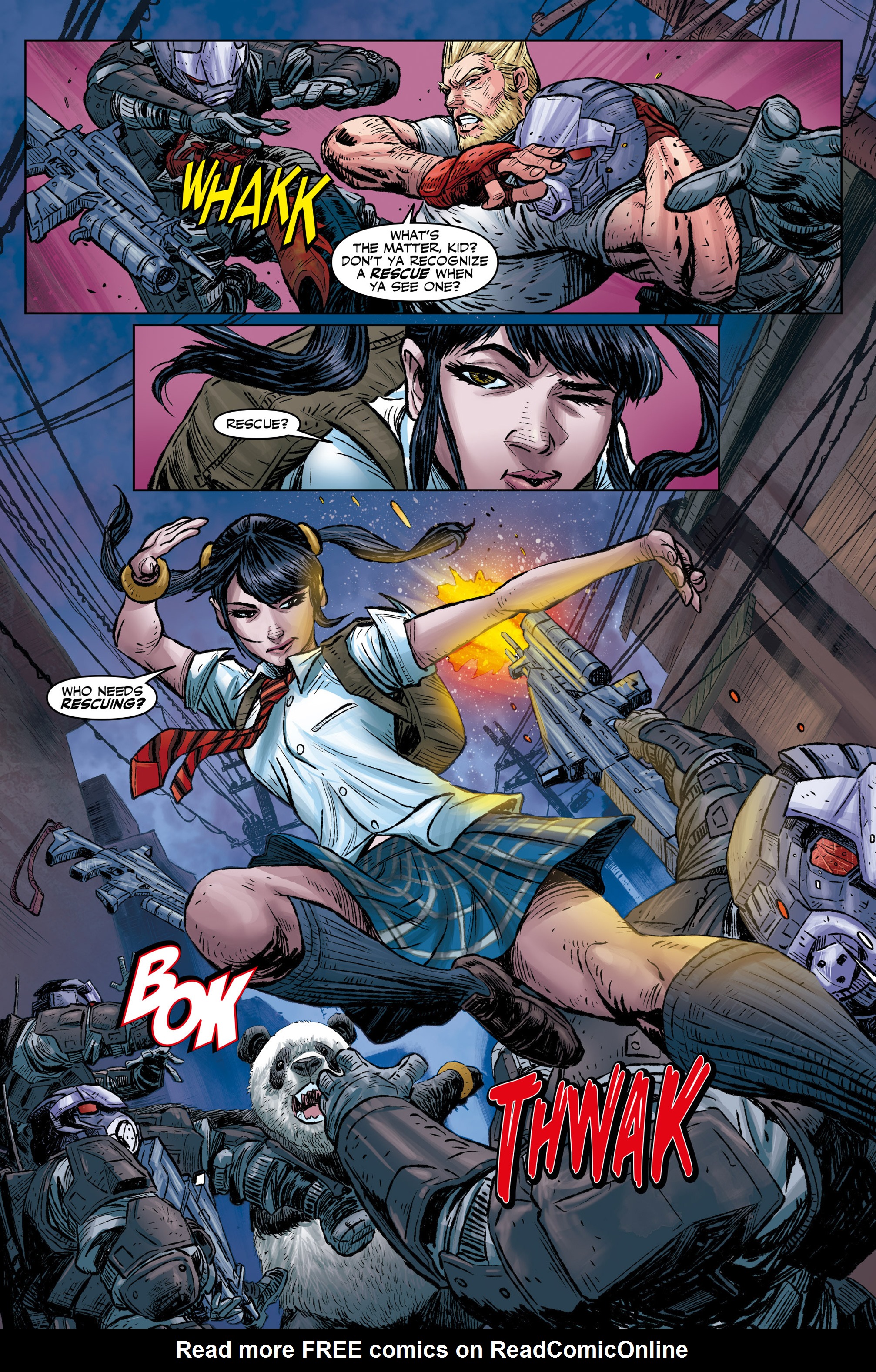 Read online Tekken comic -  Issue #1 - 14