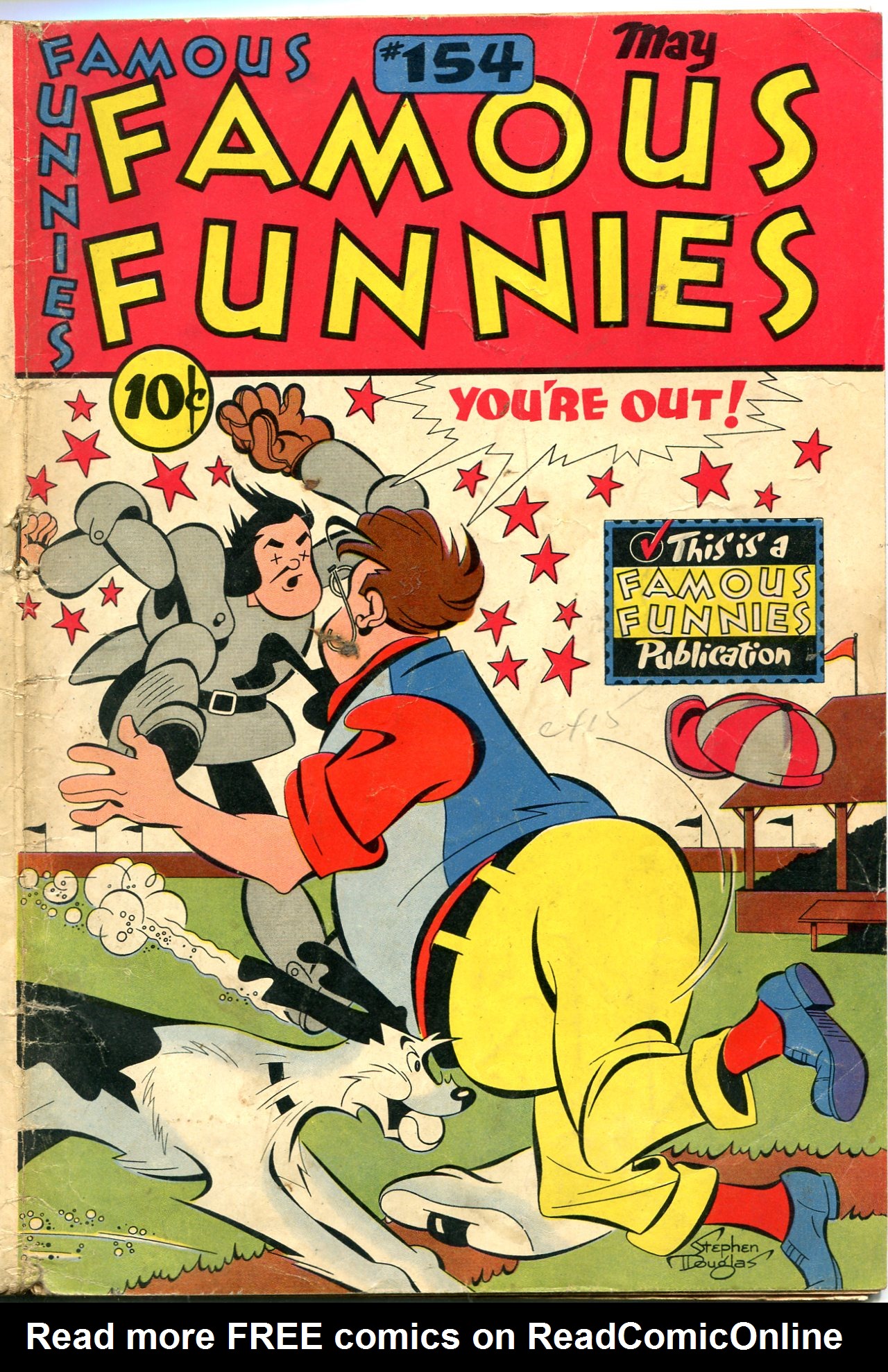 Read online Famous Funnies comic -  Issue #154 - 1