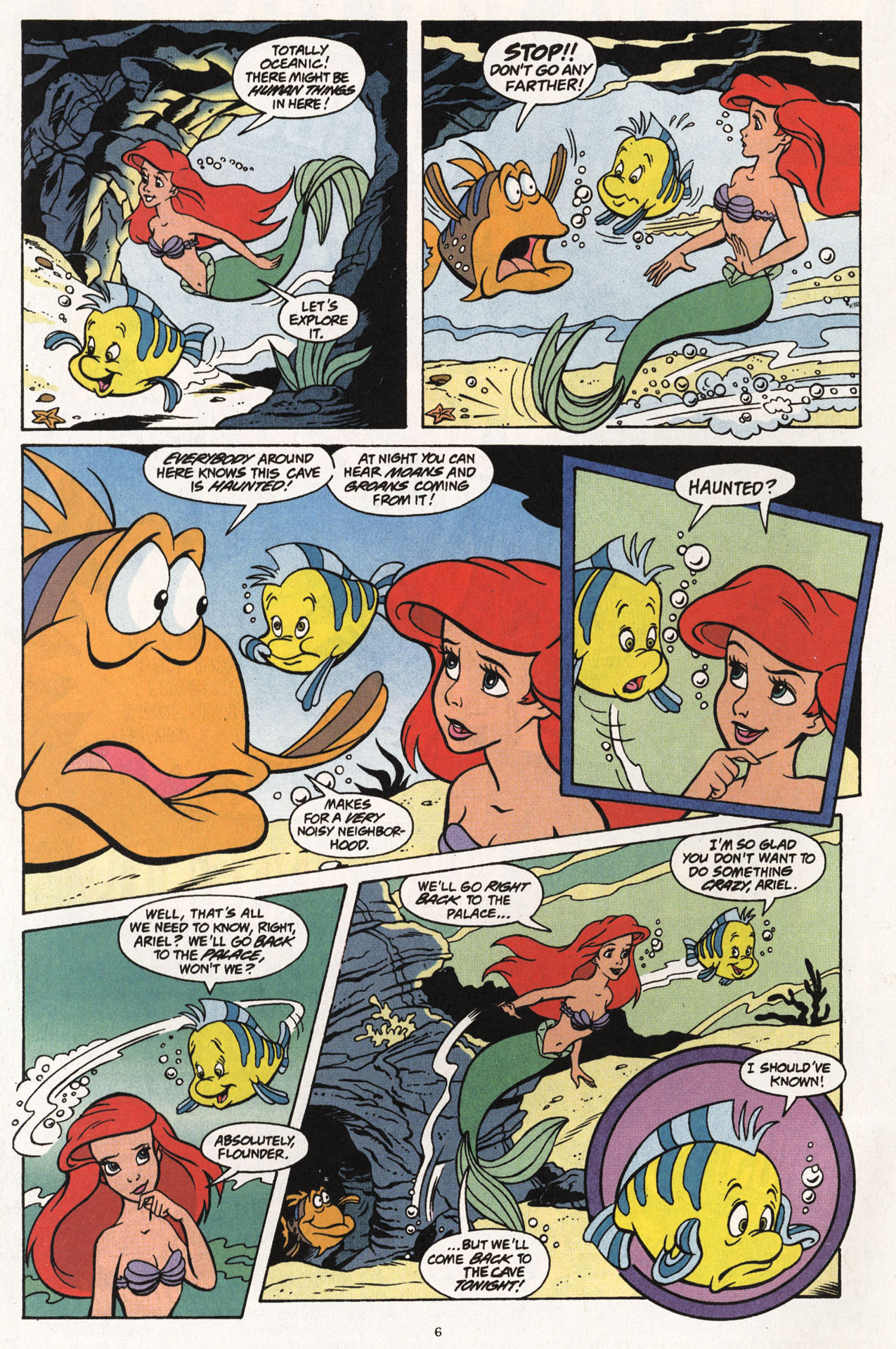 Read online Disney's The Little Mermaid comic -  Issue #10 - 8