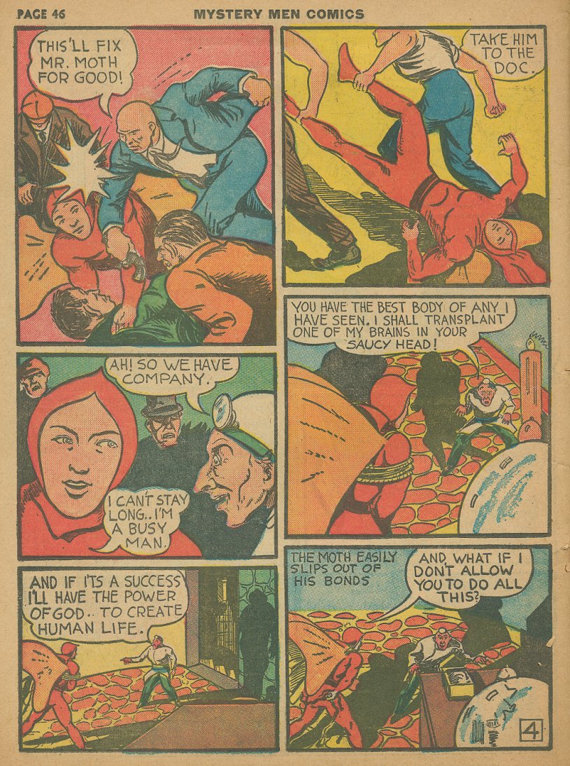 Read online Mystery Men Comics comic -  Issue #12 - 48