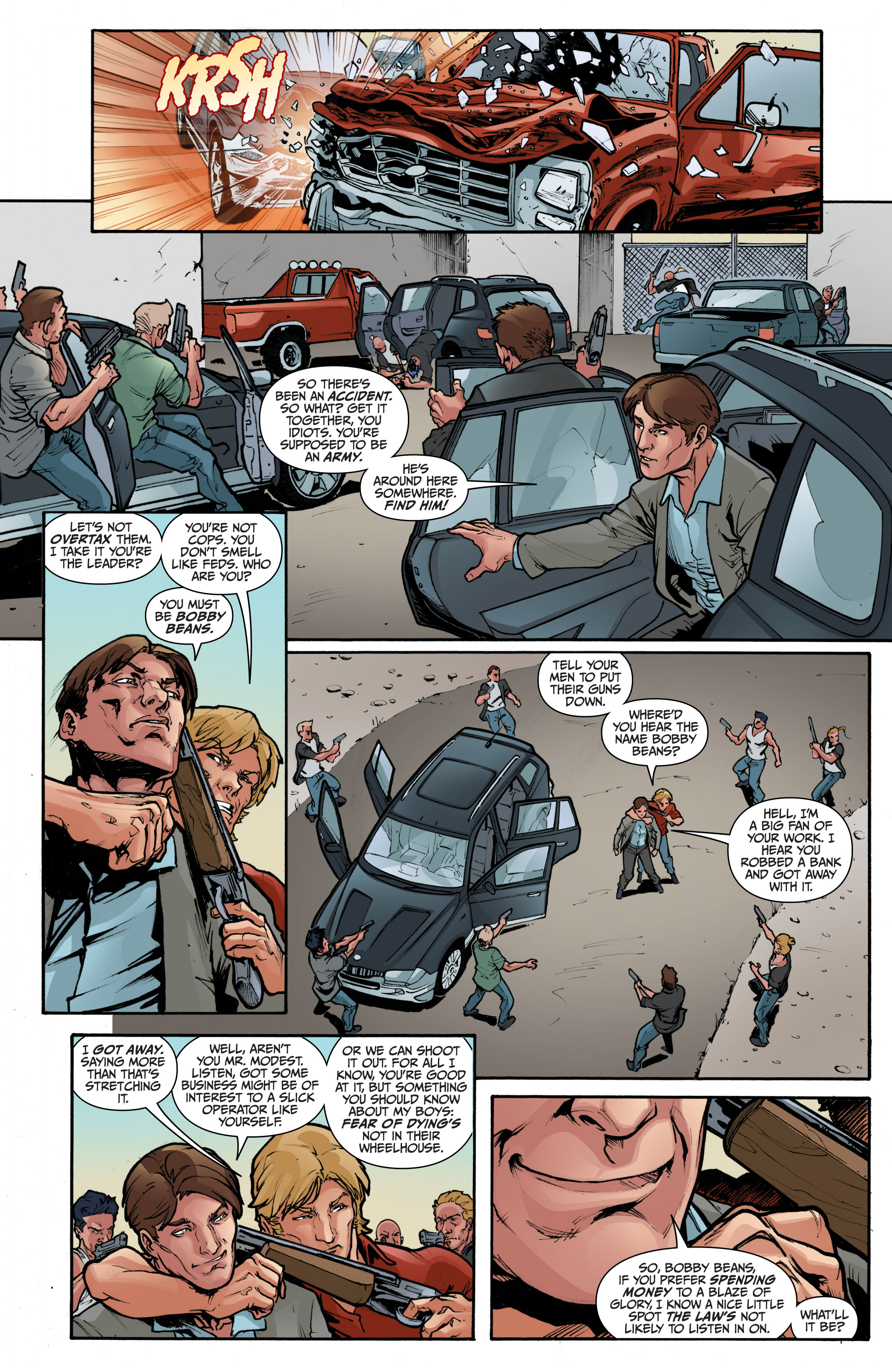 Read online 3 Guns comic -  Issue #1 - 5