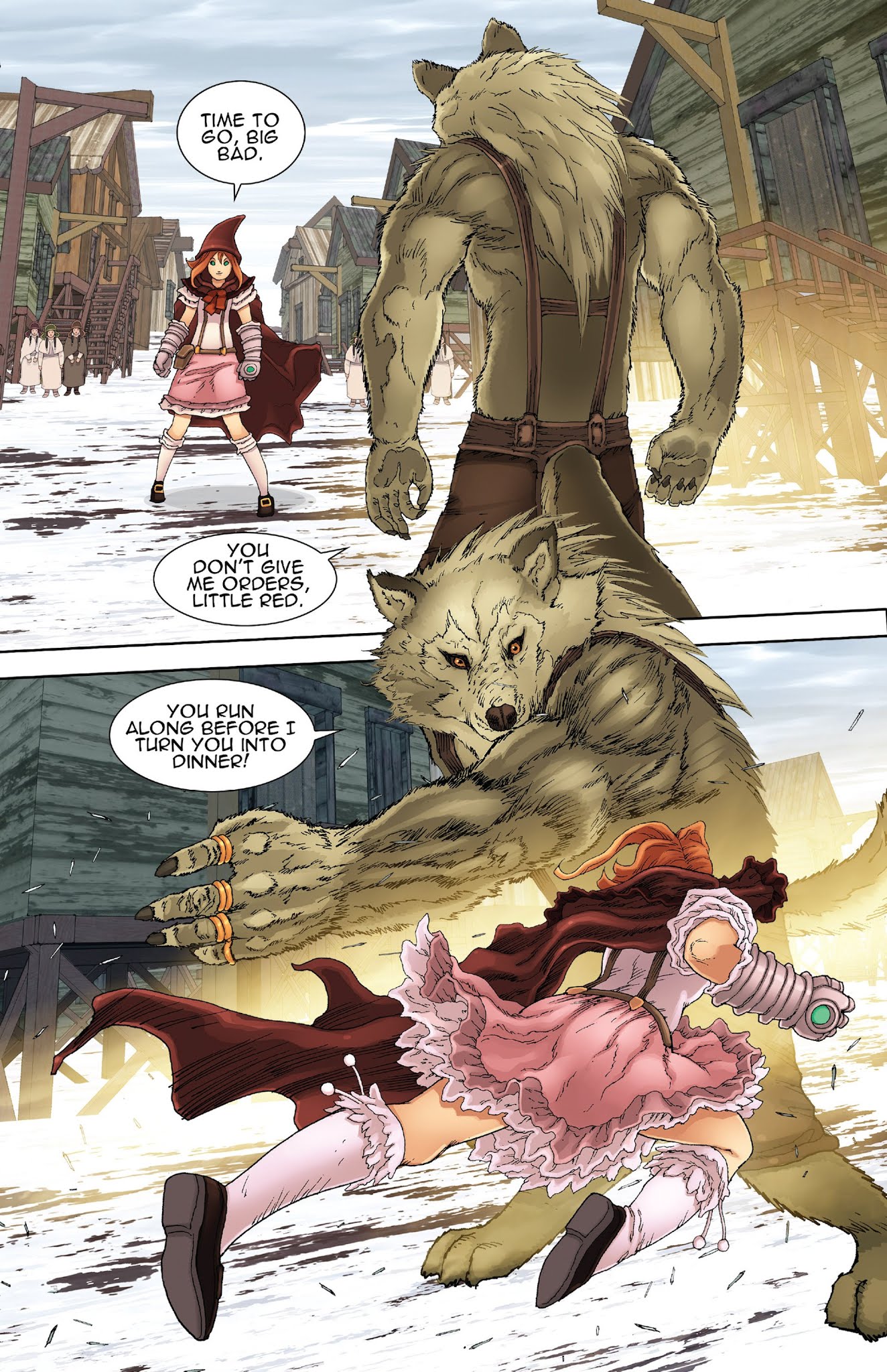 Read online Steampunk Red Riding Hood comic -  Issue # Full - 12
