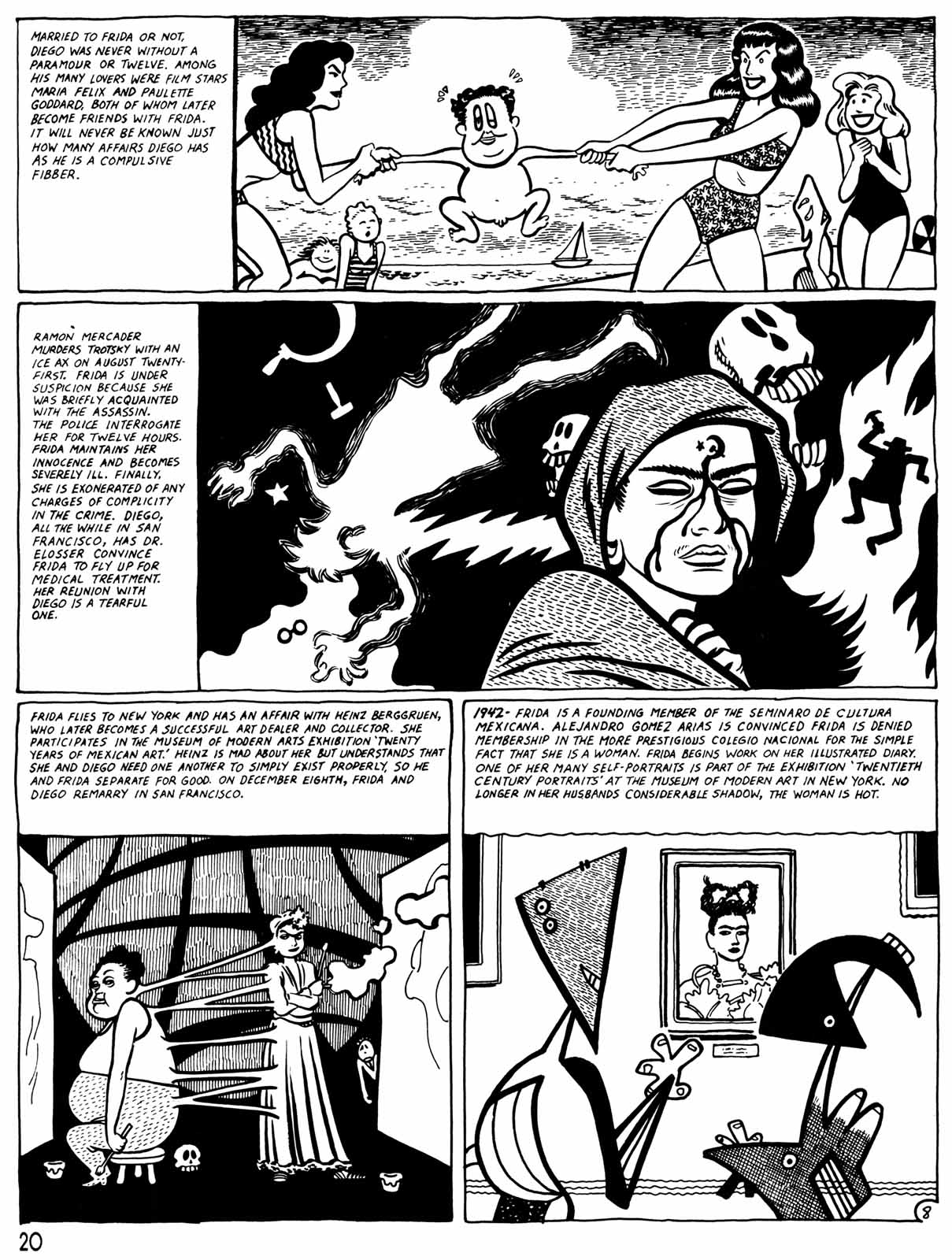 Read online Love and Rockets (1982) comic -  Issue #28 - 22