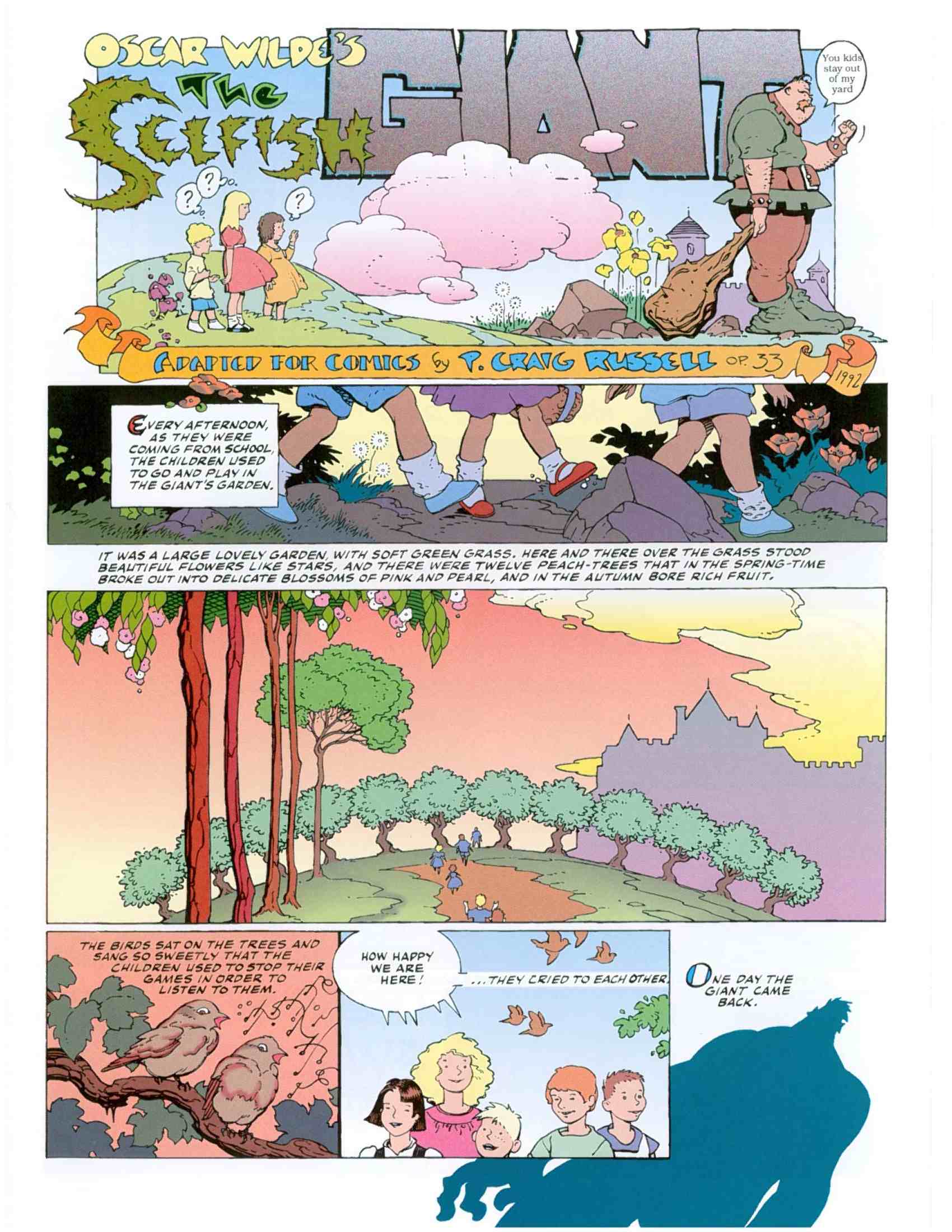 Read online Fairy Tales of Oscar Wilde comic -  Issue #1 - 6