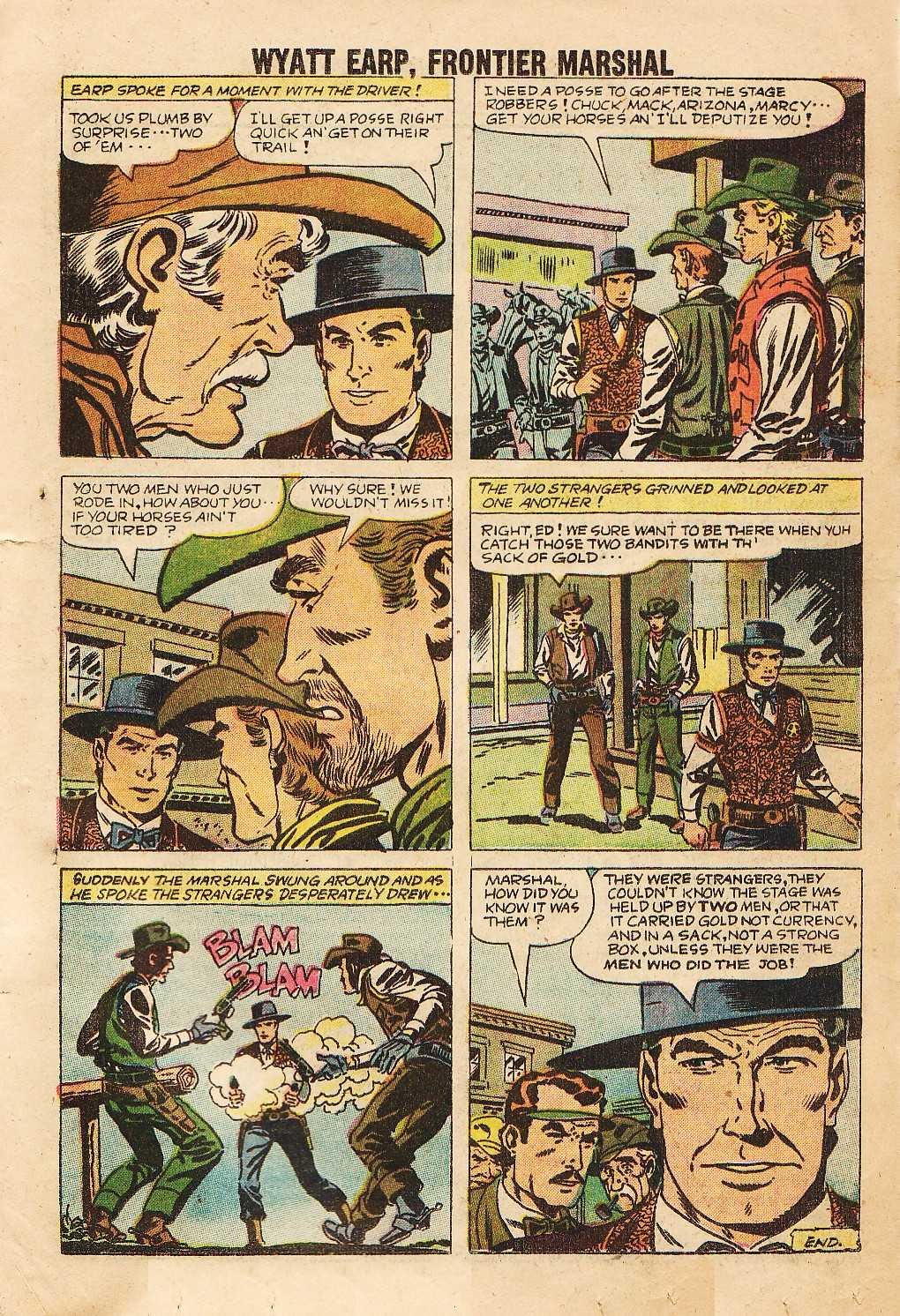 Read online Wyatt Earp Frontier Marshal comic -  Issue #23 - 17