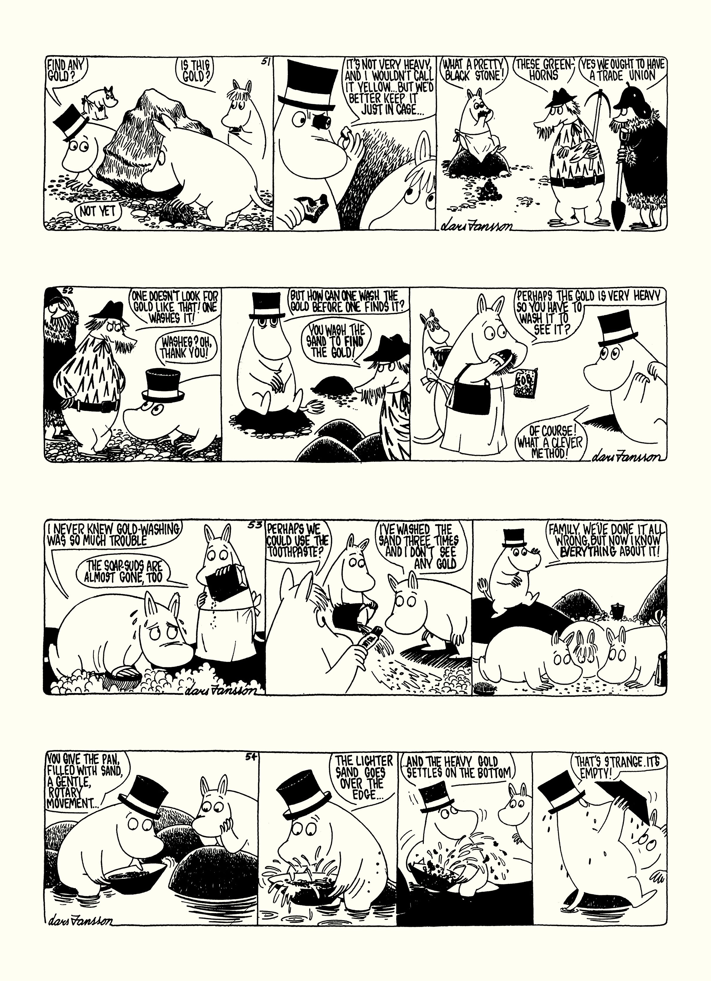 Read online Moomin: The Complete Lars Jansson Comic Strip comic -  Issue # TPB 7 - 82