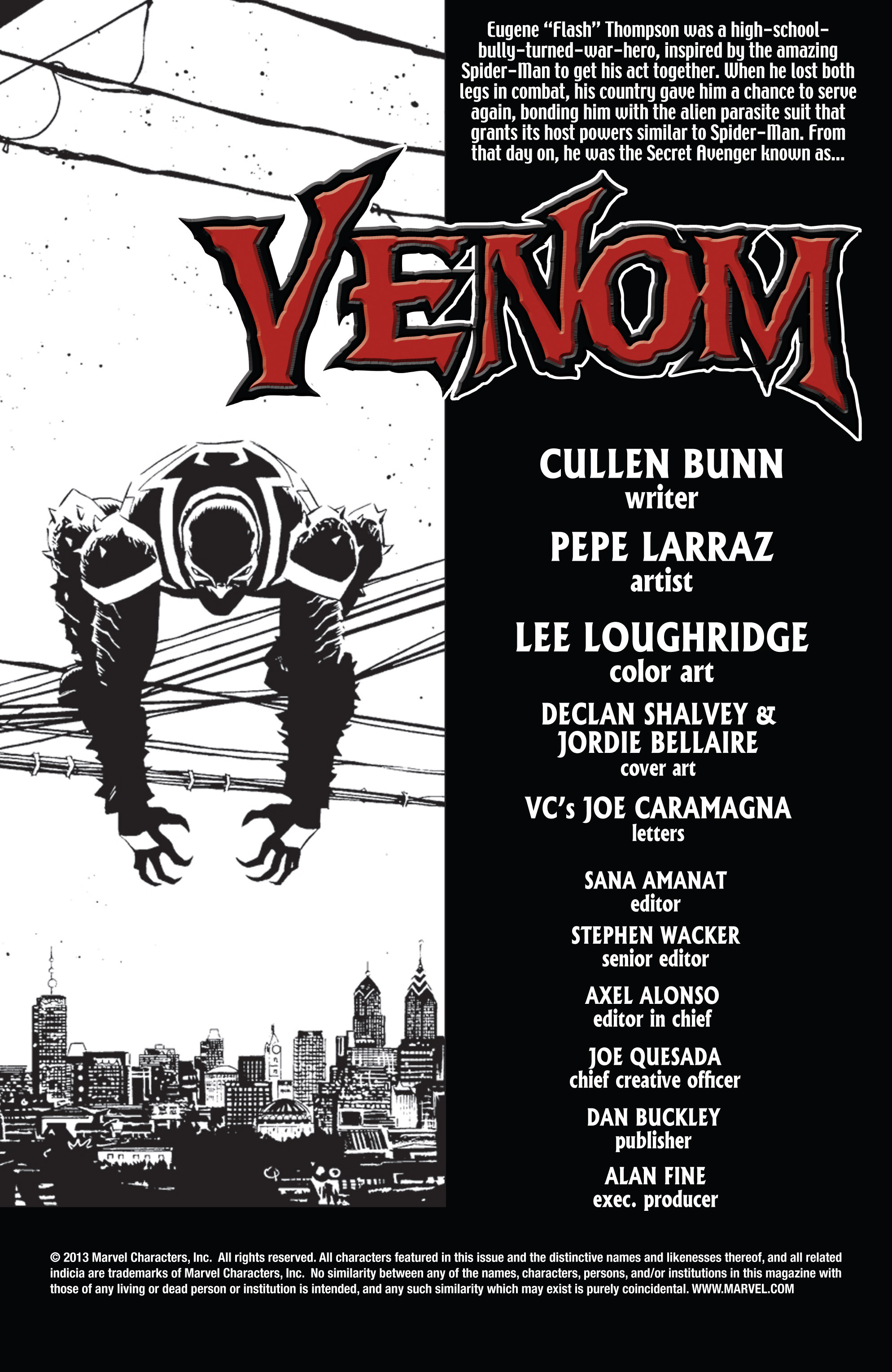 Read online Venom (2011) comic -  Issue #36 - 2