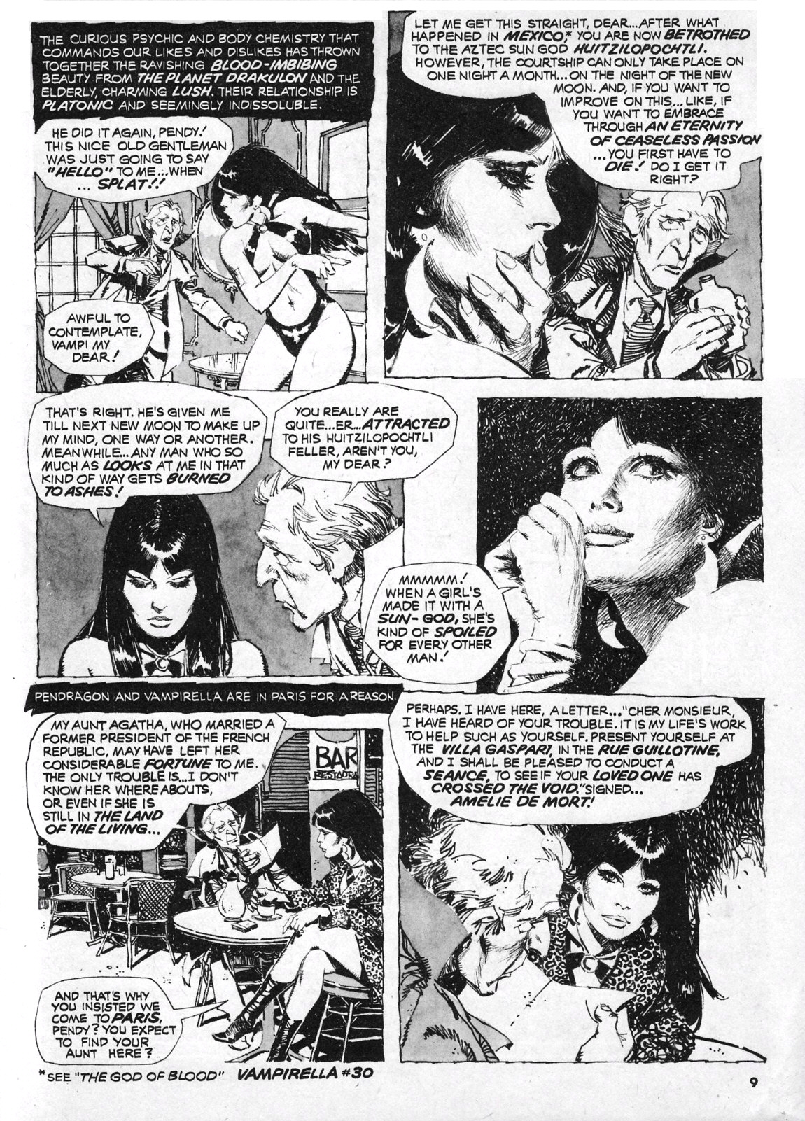 Read online Vampirella (1969) comic -  Issue #31 - 9