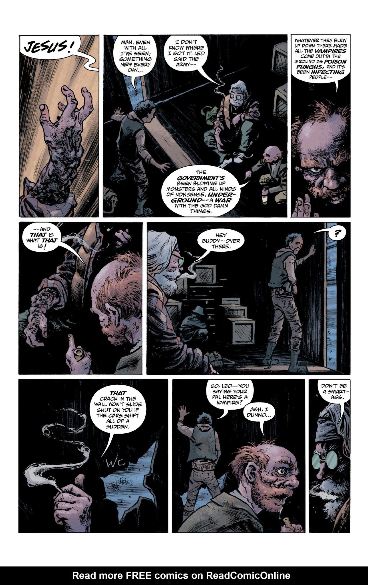 Read online Abe Sapien: Dark and Terrible and The New Race of Man comic -  Issue # TPB - 20