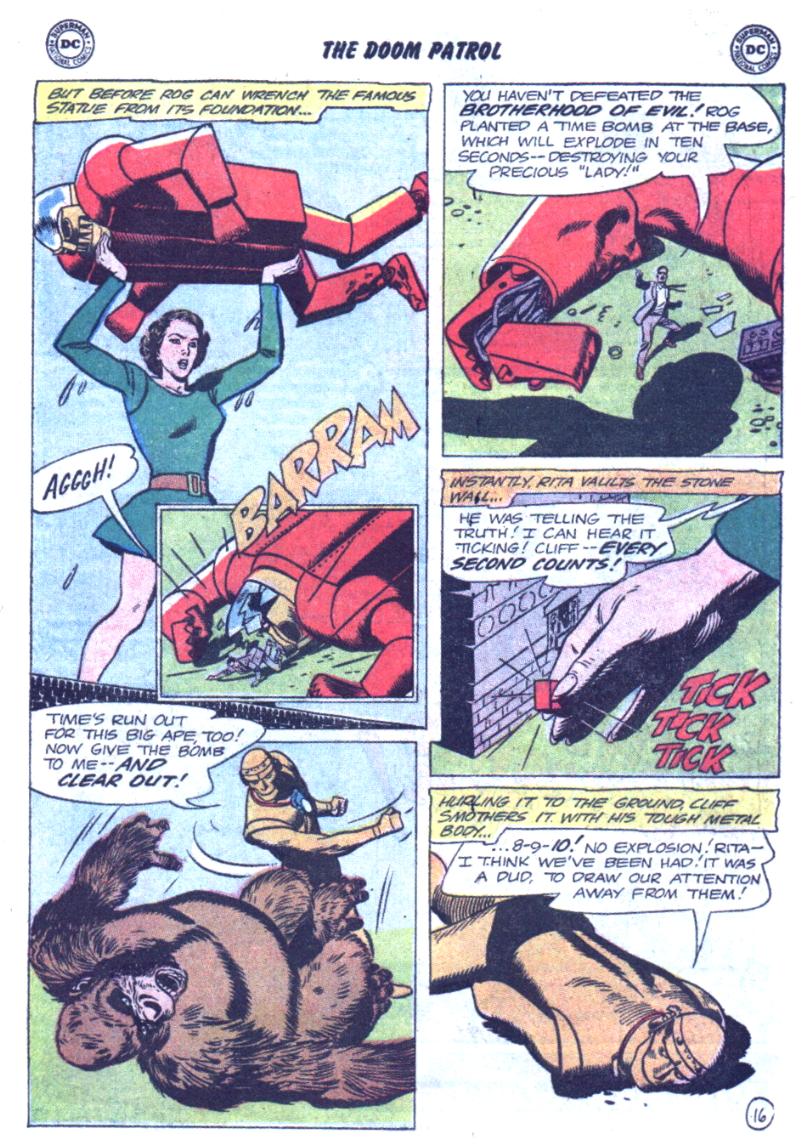 Read online Doom Patrol (1964) comic -  Issue #86 - 19