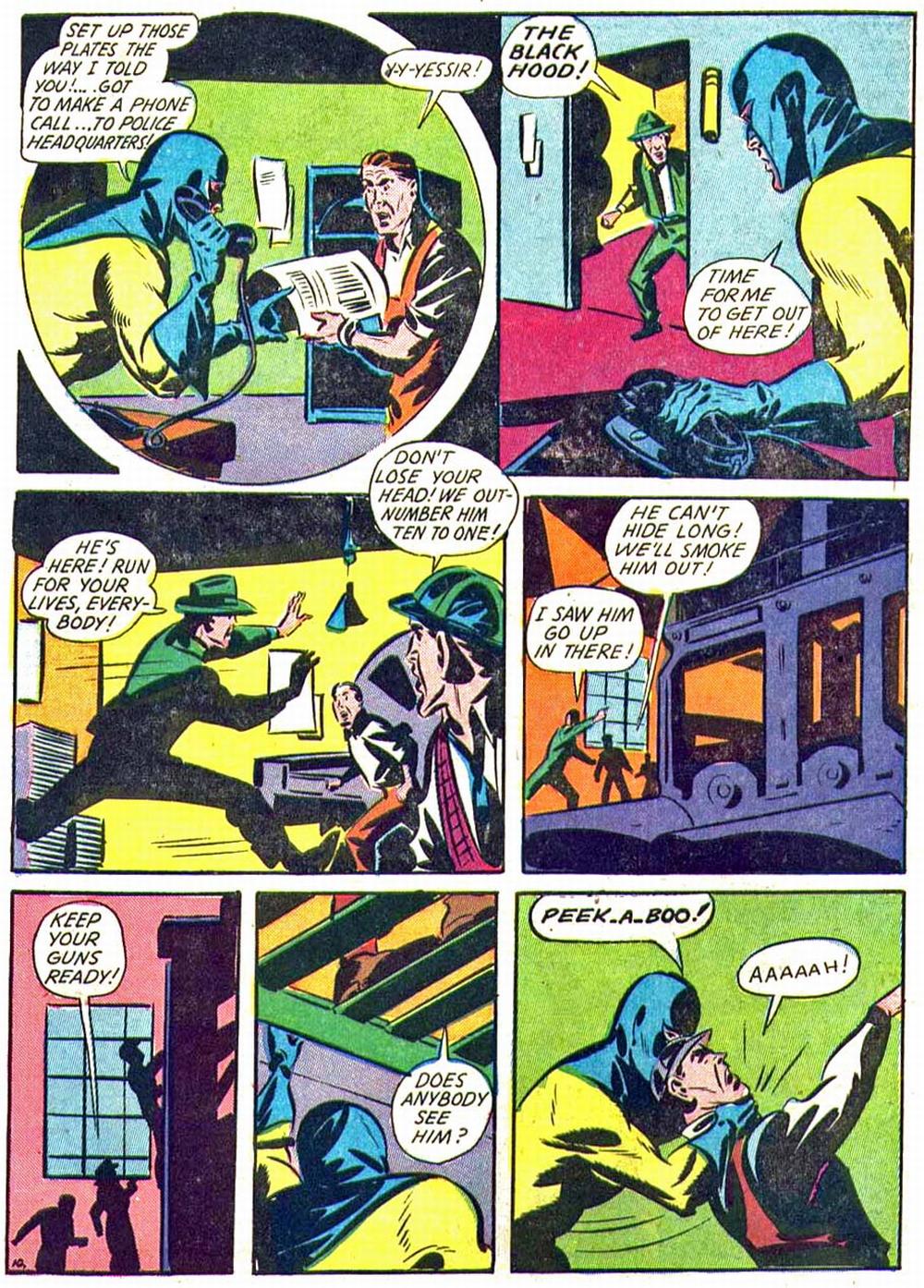 Read online Black Hood Comics comic -  Issue #10 - 12