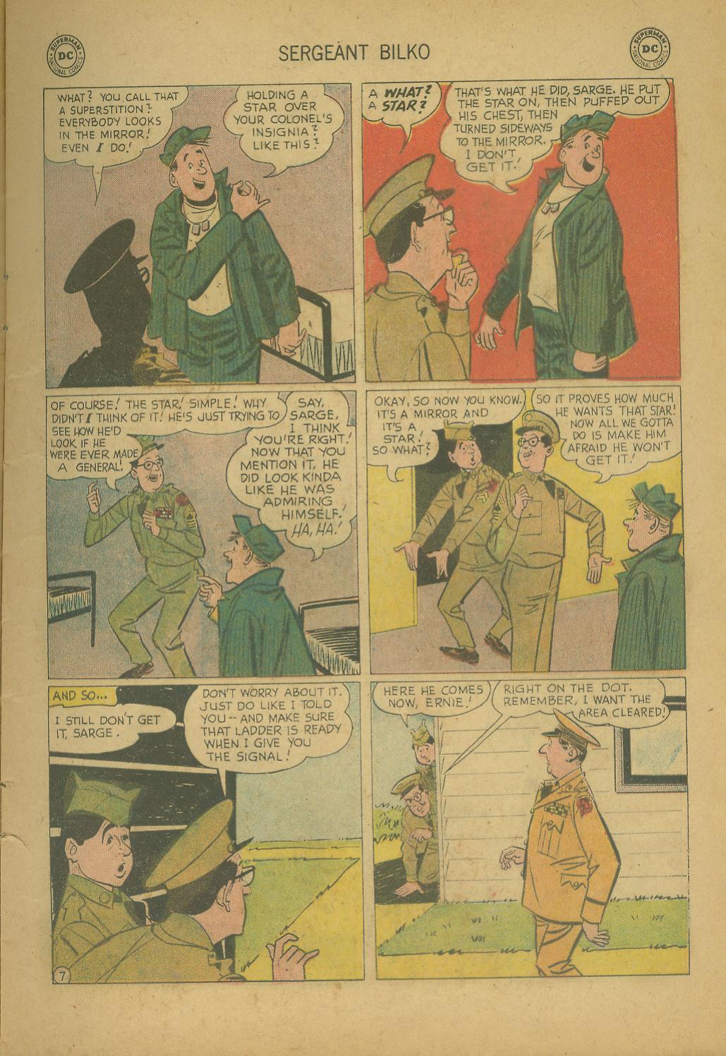 Read online Sergeant Bilko comic -  Issue #8 - 9