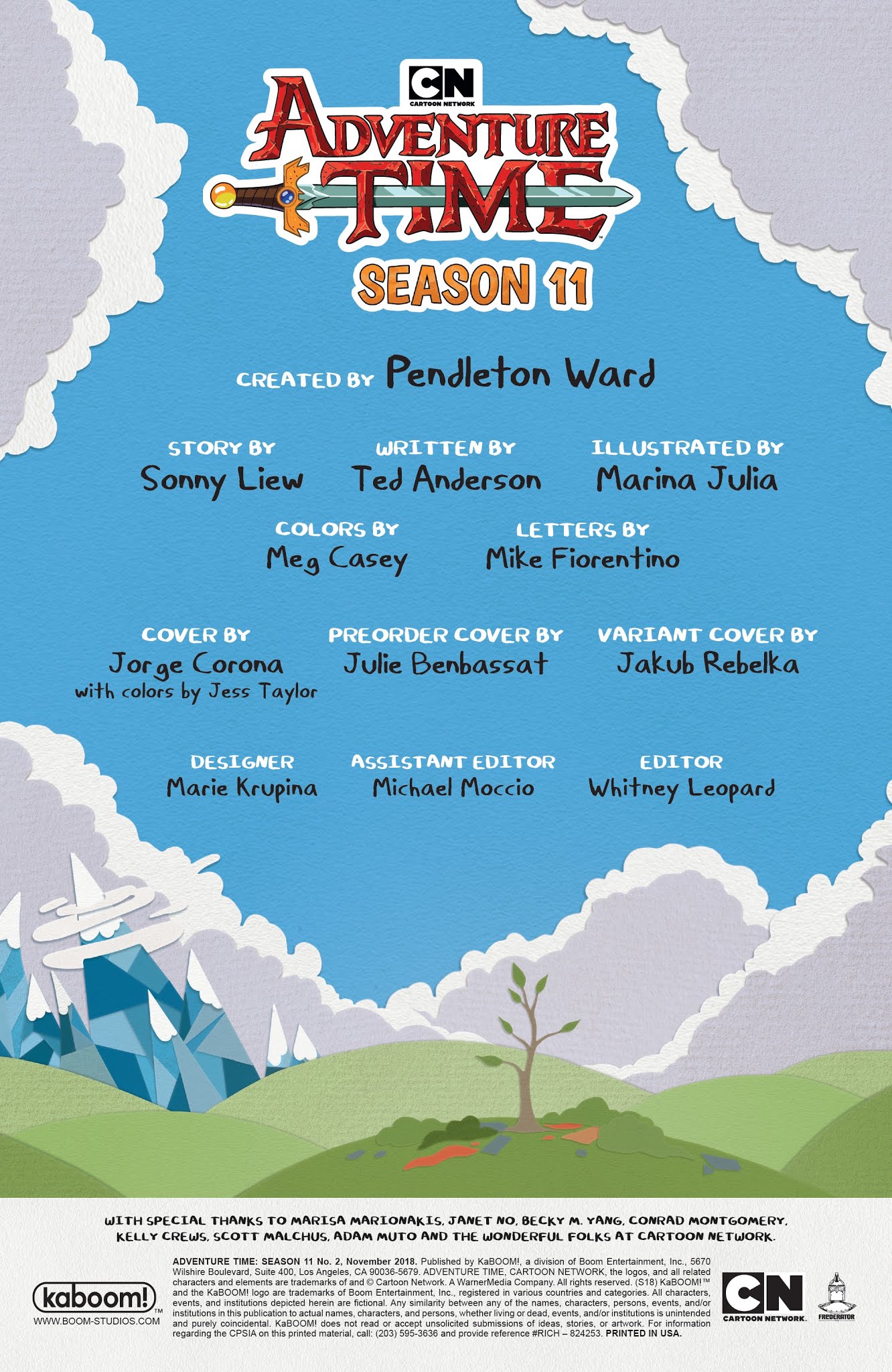 Read online Adventure Time Season 11 comic -  Issue #2 - 2