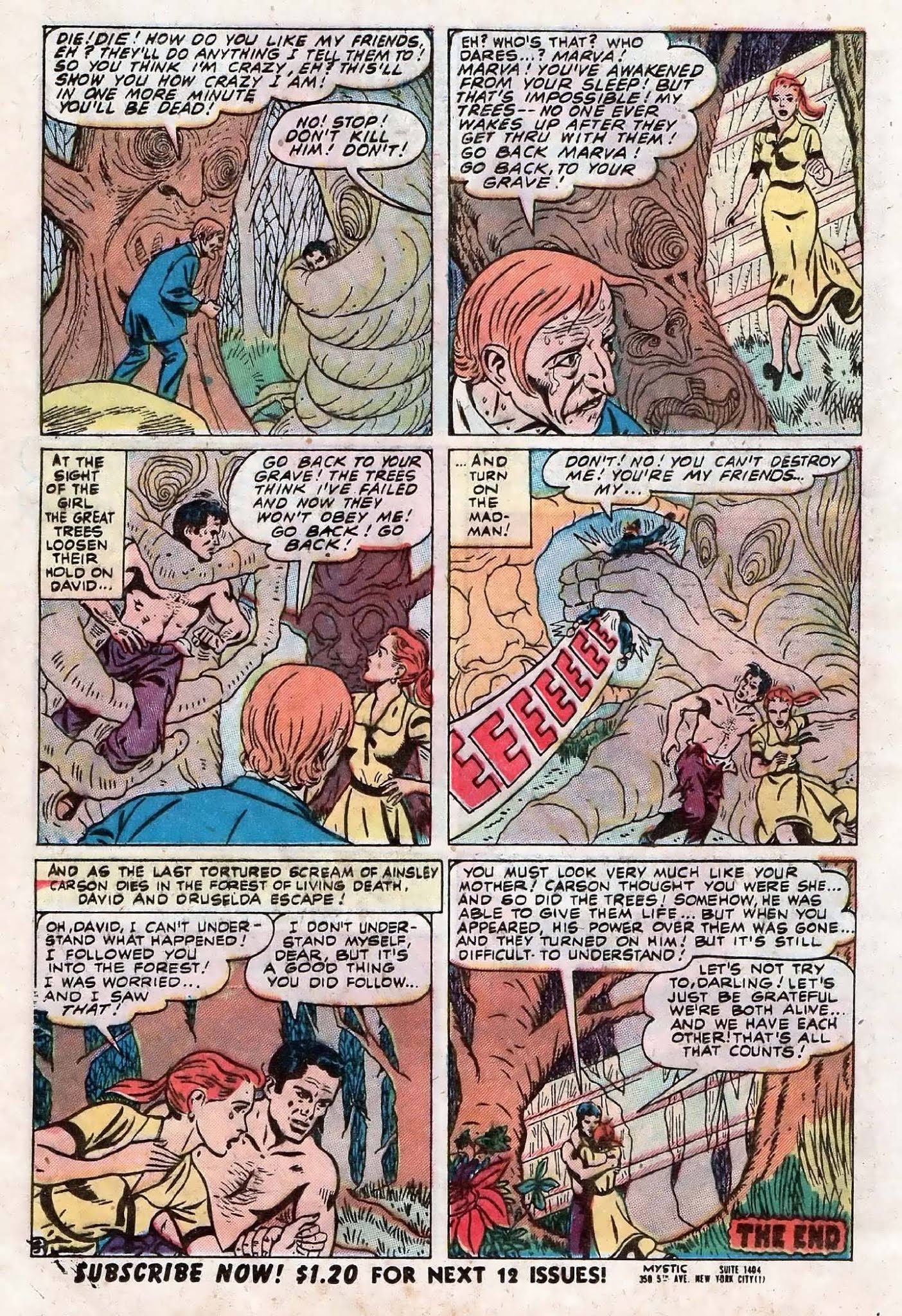 Read online Mystic (1951) comic -  Issue #4 - 15