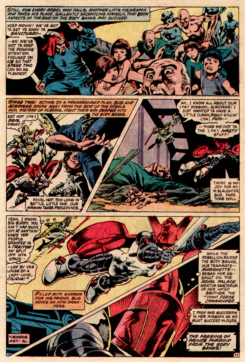 Read online Micronauts (1979) comic -  Issue #45 - 15