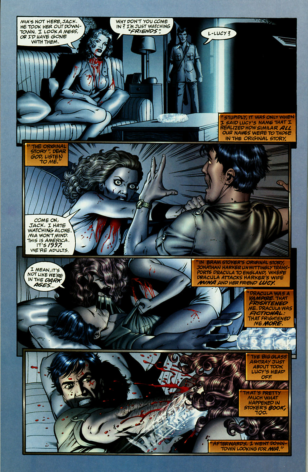 Read online Vampirella / Dracula: The Centennial comic -  Issue # Full - 26