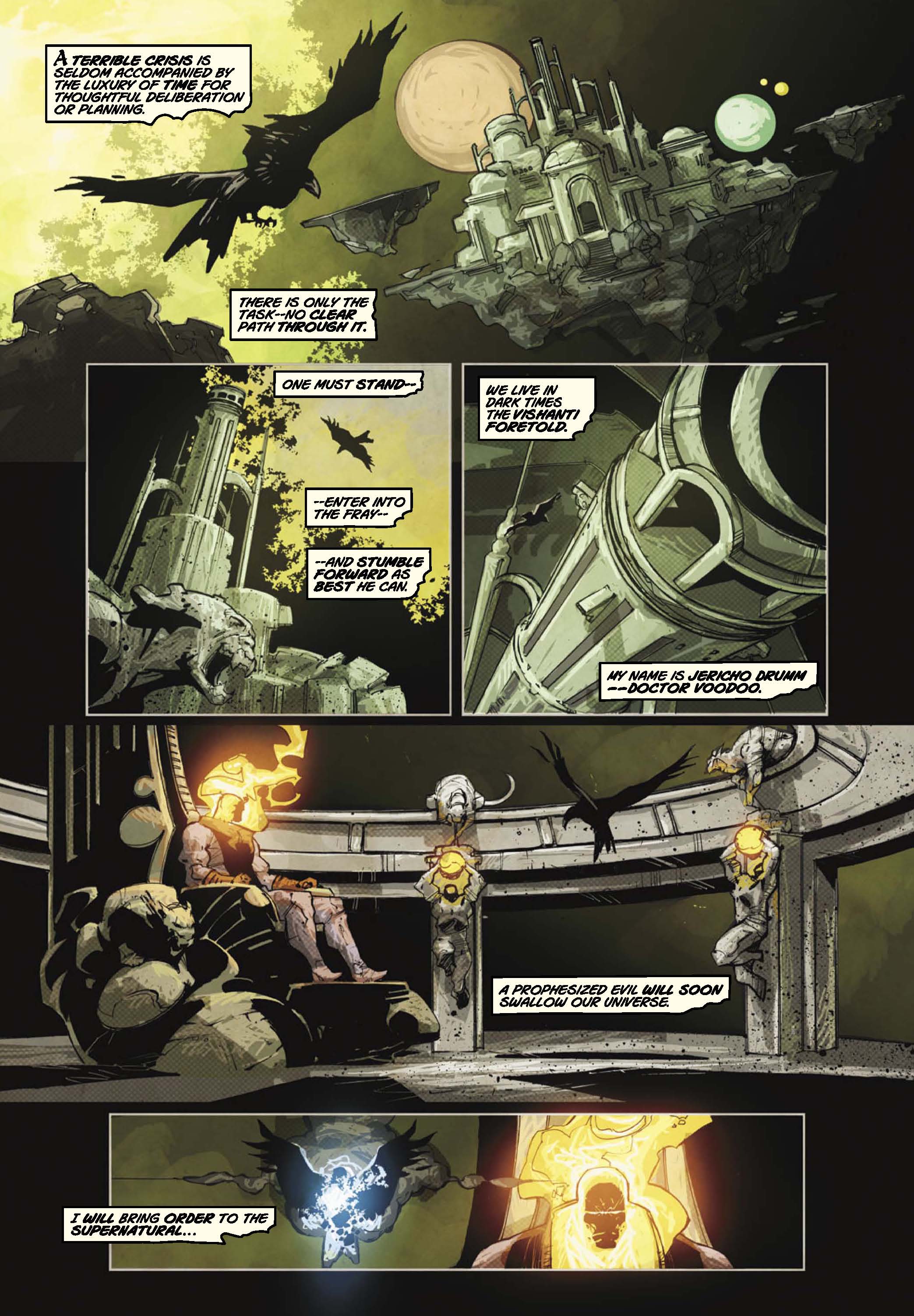 Read online Doctor Voodoo: Avenger of the Supernatural comic -  Issue #0 - 2