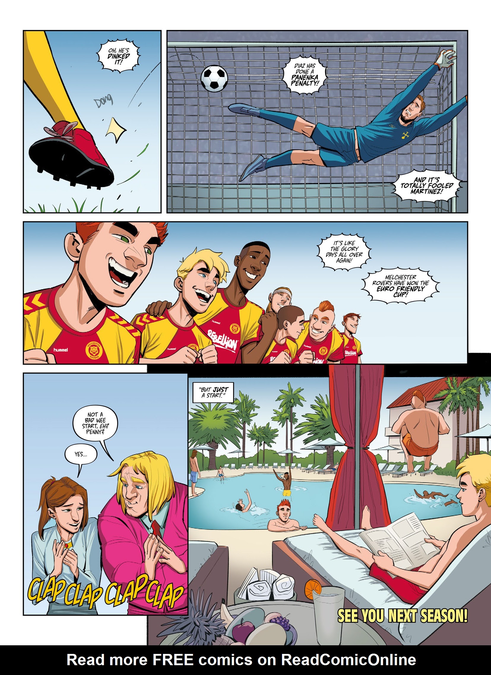 Read online Roy of the Rovers Summer Special 2020 comic -  Issue # Full - 22