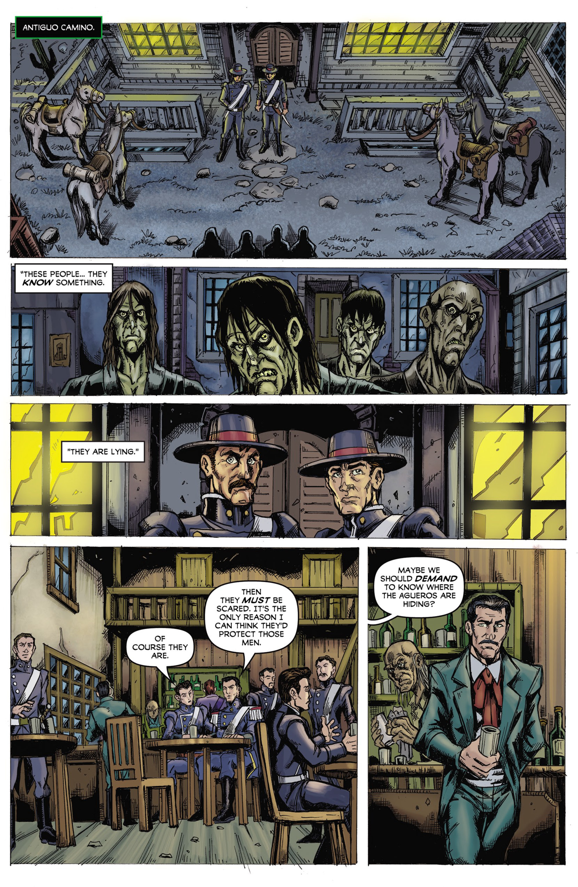 Read online Zorro: Rise of the Old Gods comic -  Issue #3 - 3