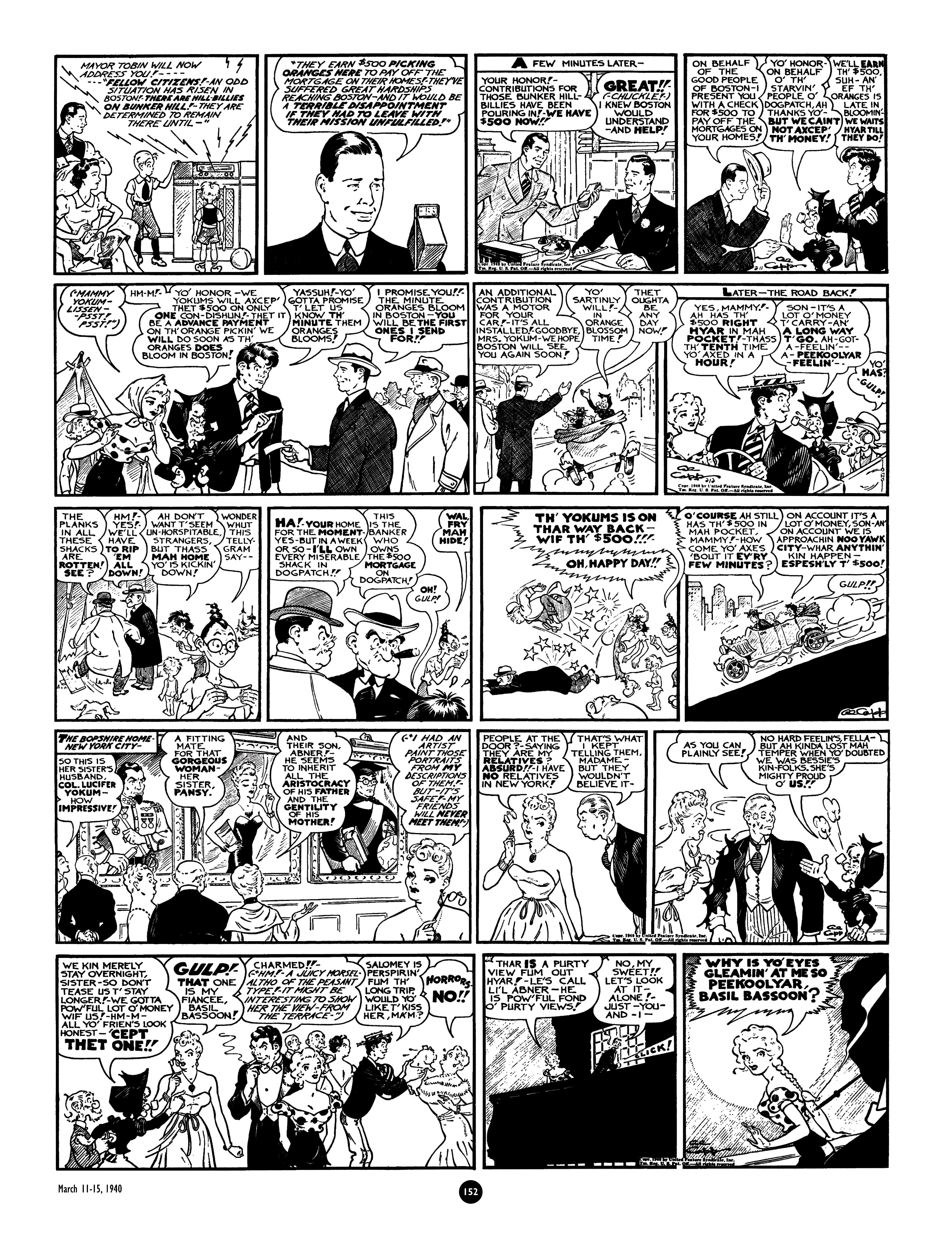 Read online Al Capp's Li'l Abner Complete Daily & Color Sunday Comics comic -  Issue # TPB 3 (Part 2) - 54