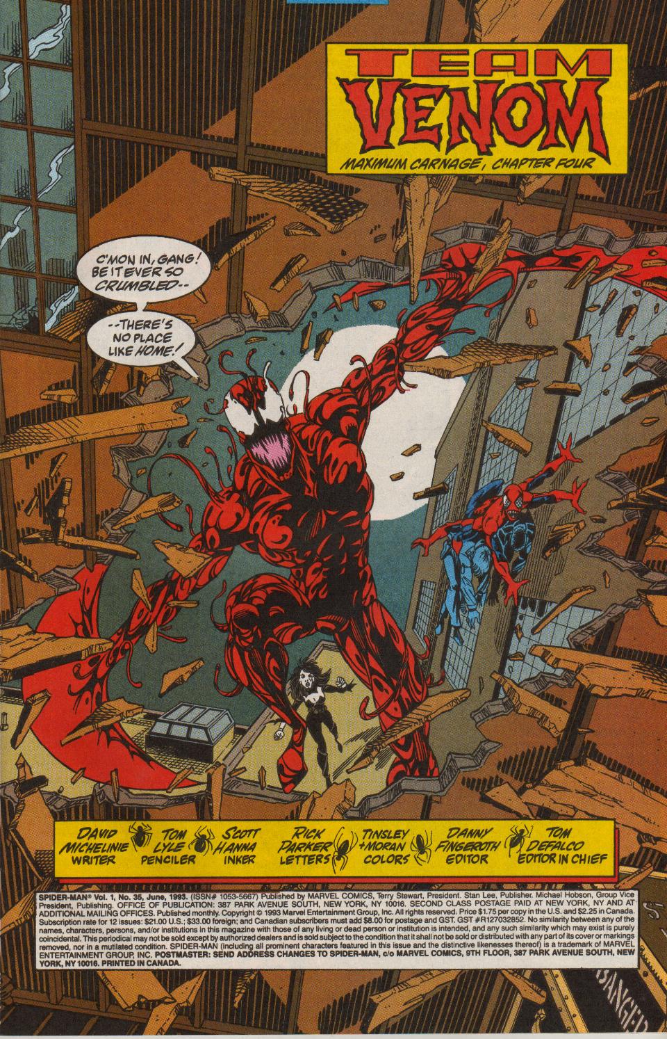 Read online Maximum Carnage comic -  Issue #4 - 2