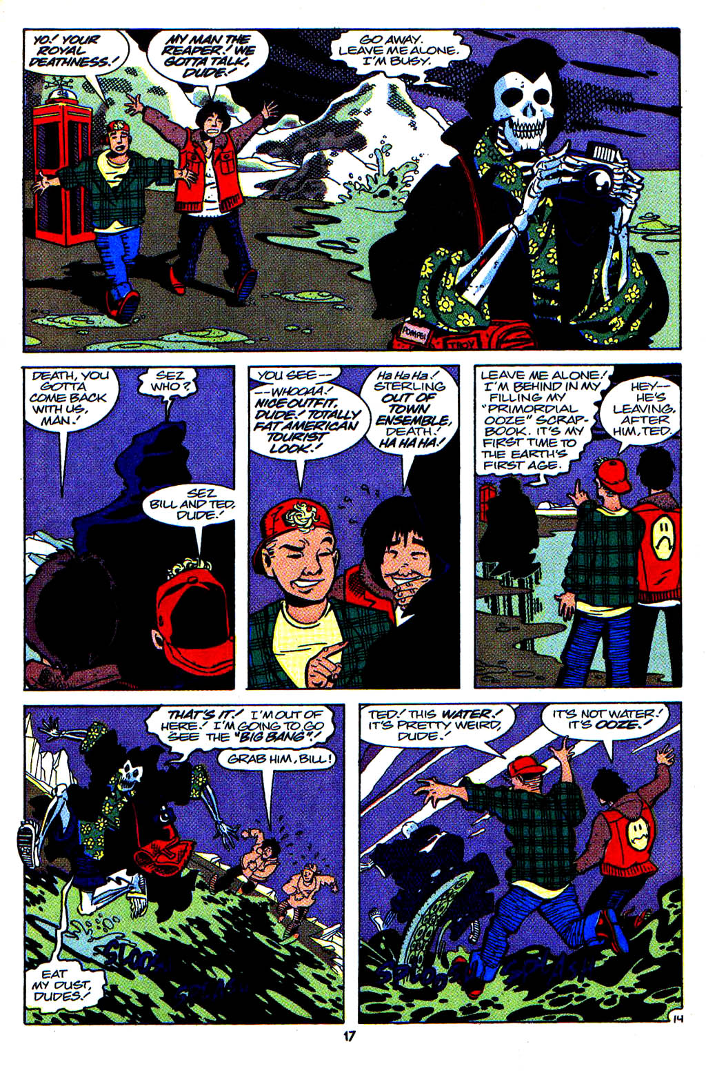 Read online Bill & Ted's Excellent Comic Book comic -  Issue #2 - 15