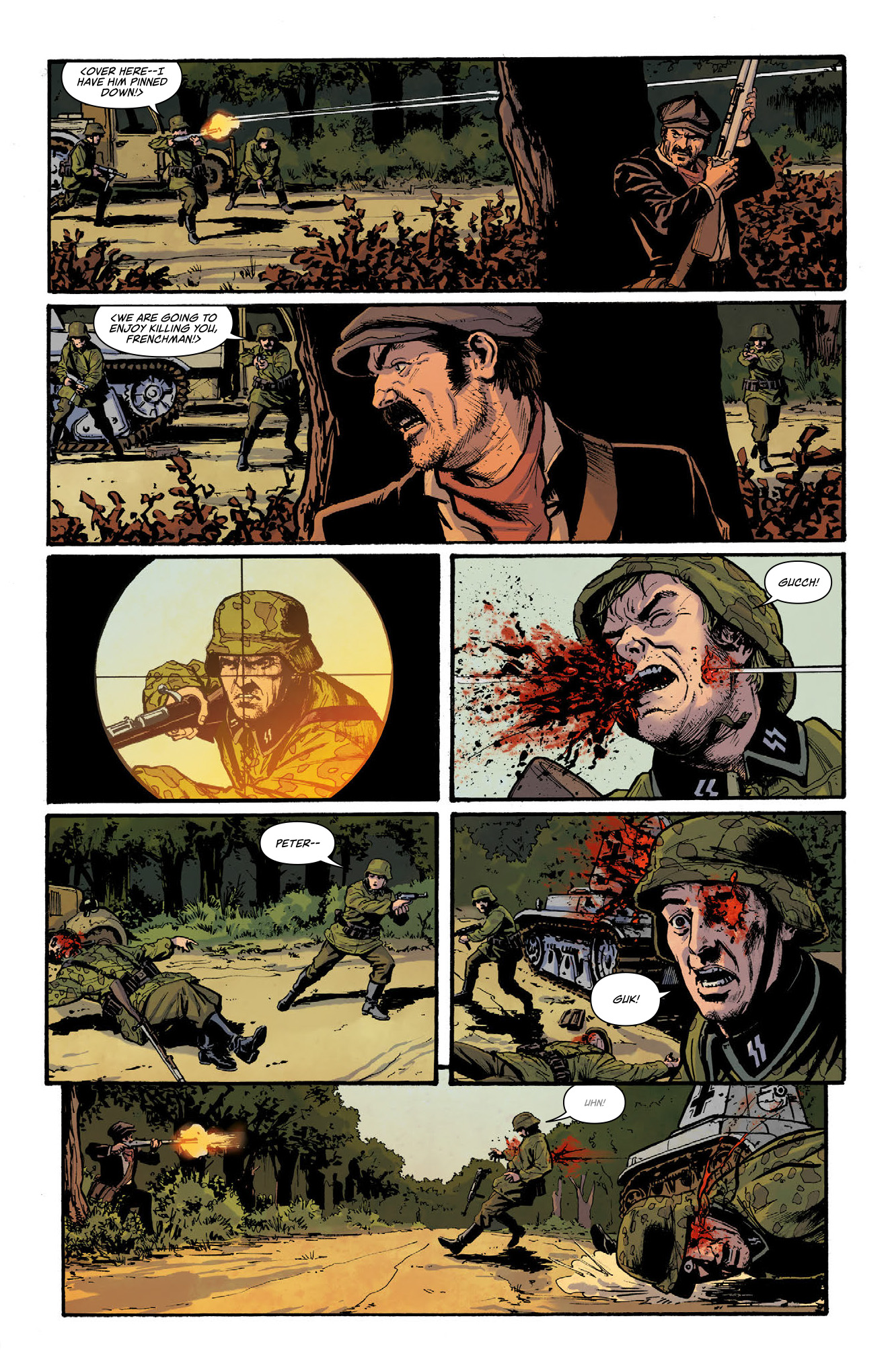 Read online Sniper Elite: Resistance comic -  Issue # TPB - 23