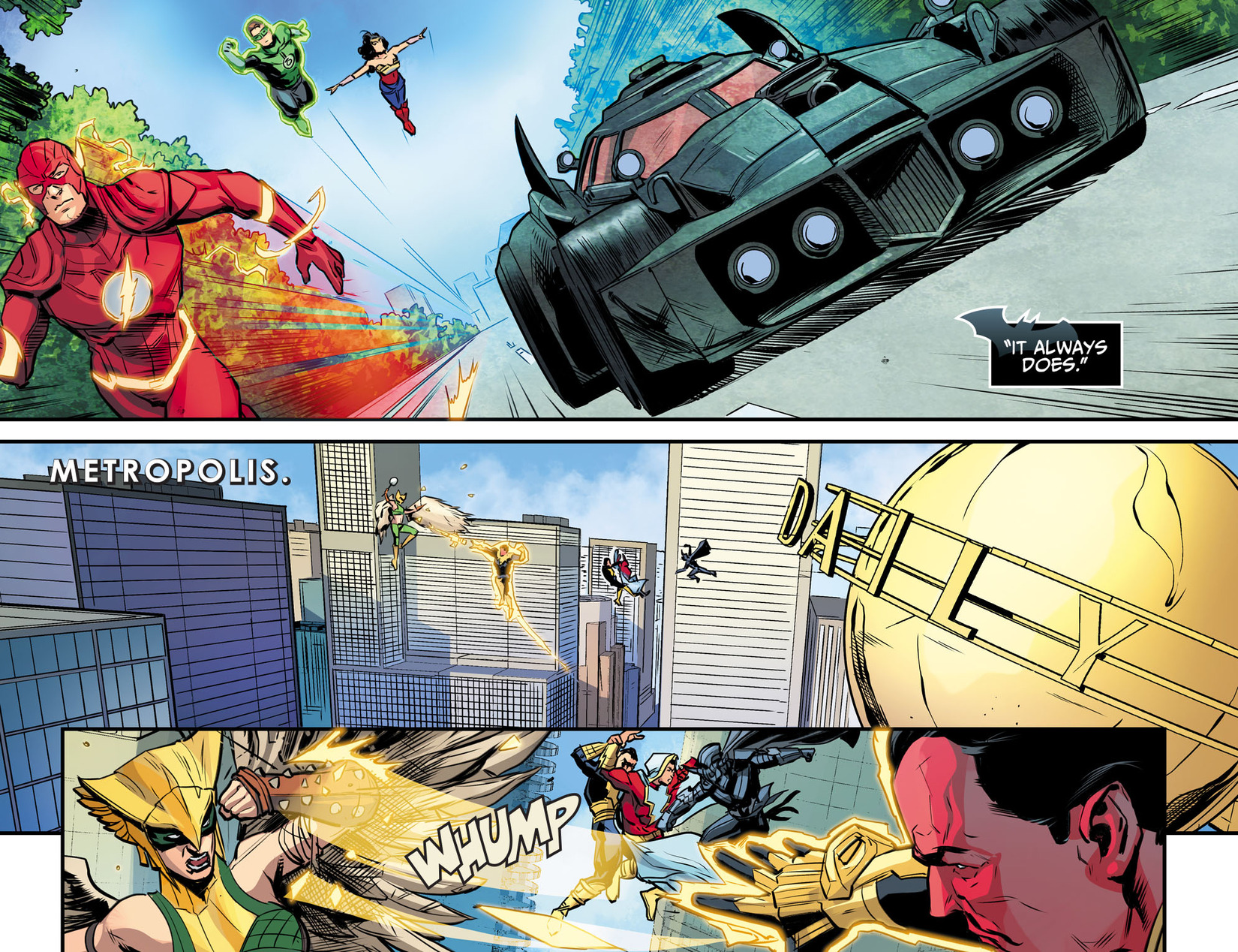 Read online Injustice: Gods Among Us: Year Five comic -  Issue #37 - 17