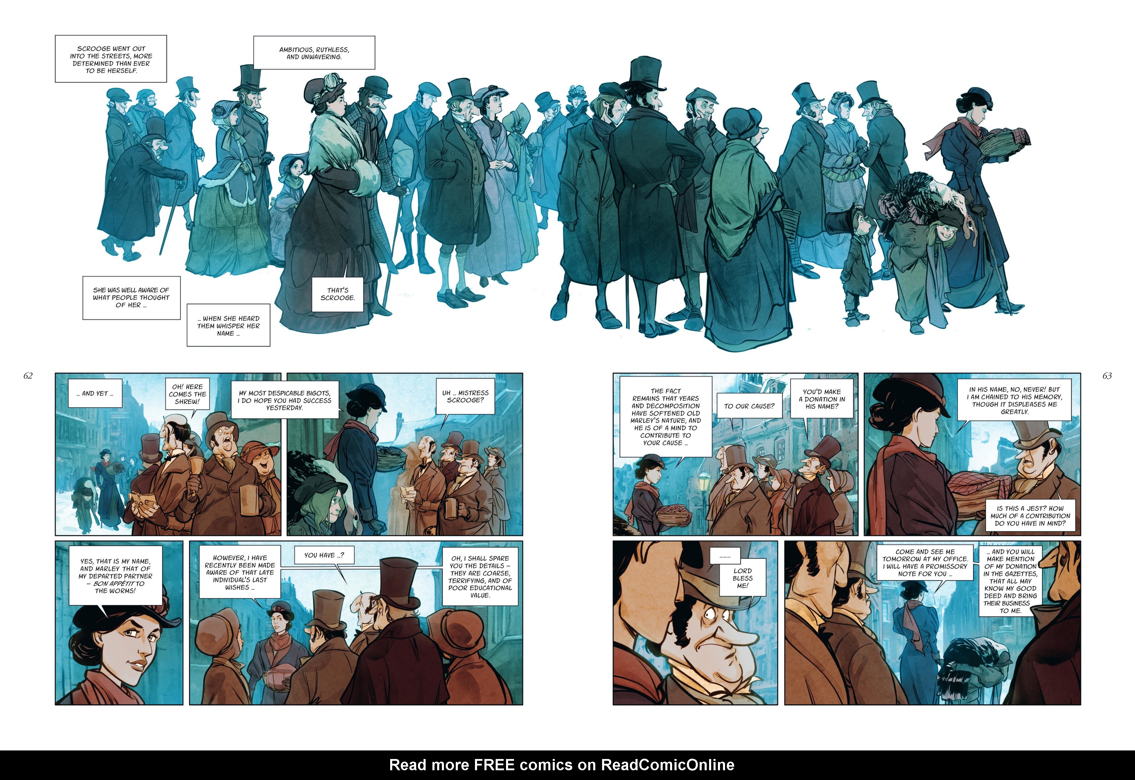 Read online A Christmas Carol: A Ghost Story comic -  Issue # Full - 62