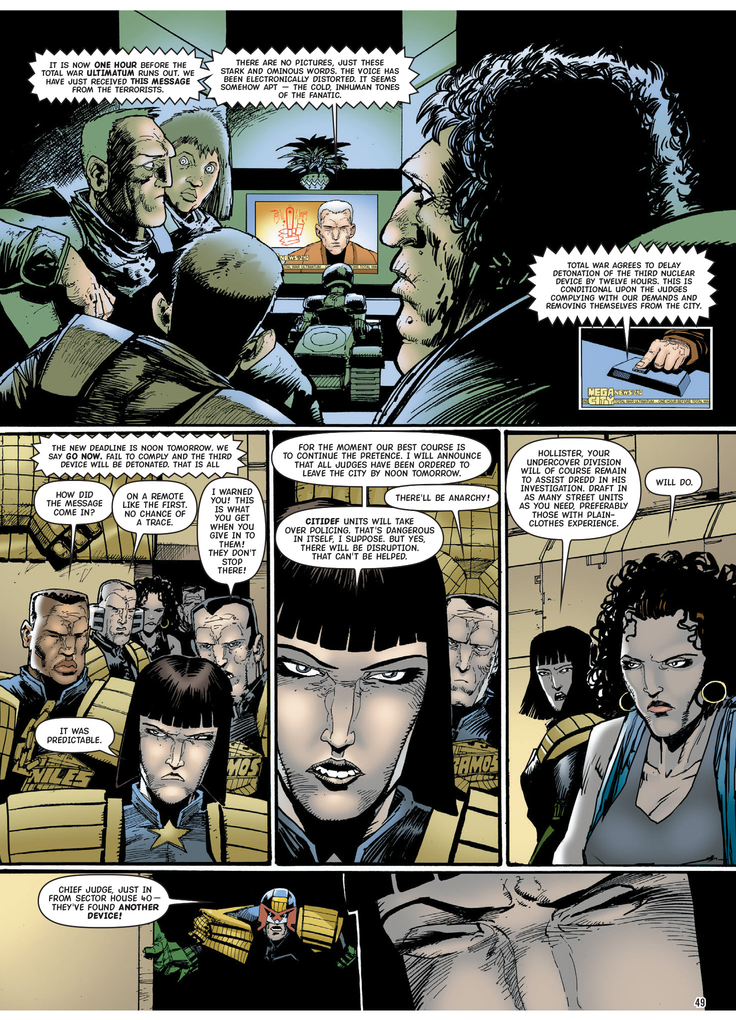 Read online Judge Dredd: The Complete Case Files comic -  Issue # TPB 40 (Part 1) - 50