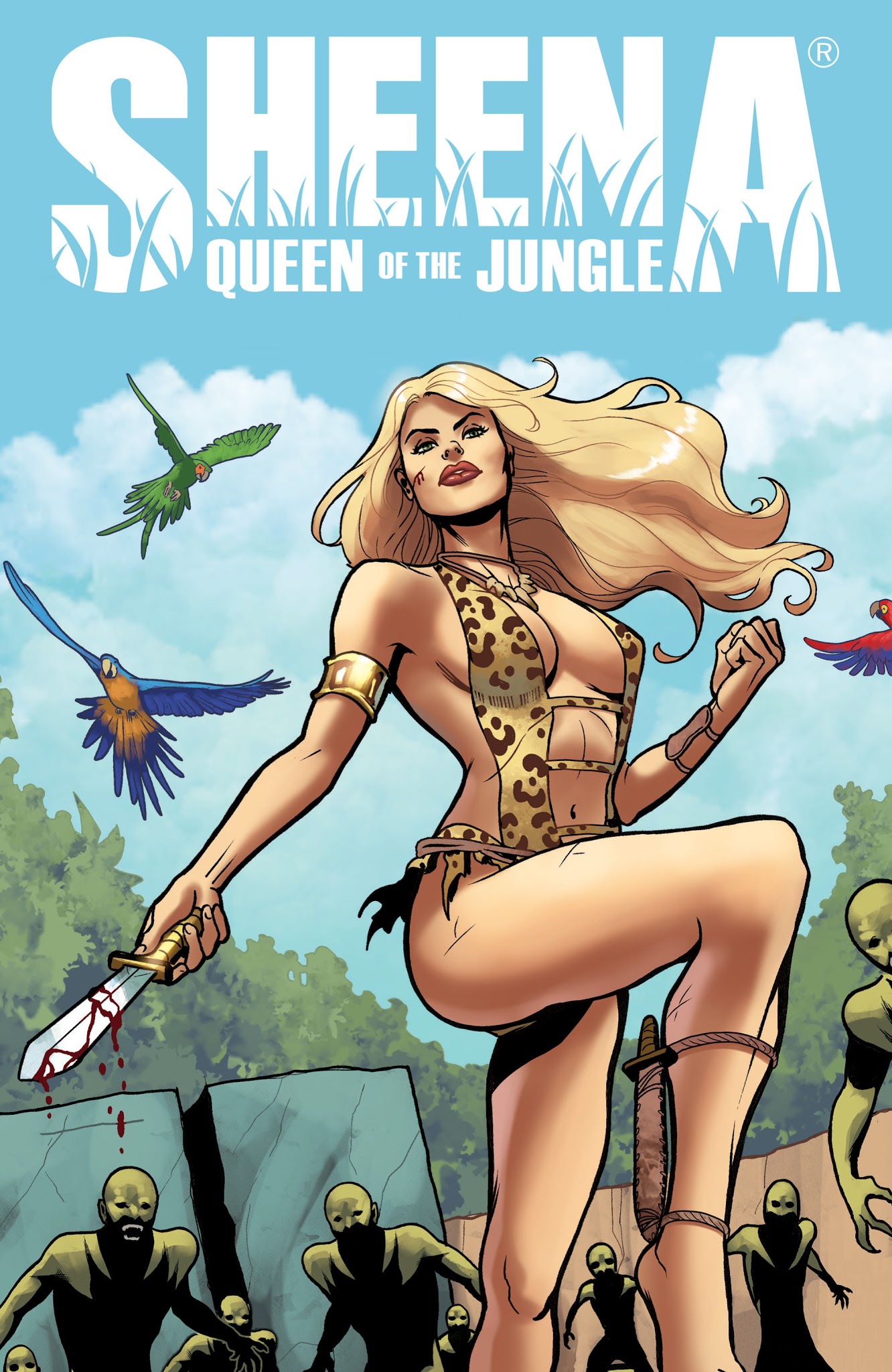Read online Sheena: Queen Of The Jungle (2017) comic -  Issue # _TPB 1 - 3
