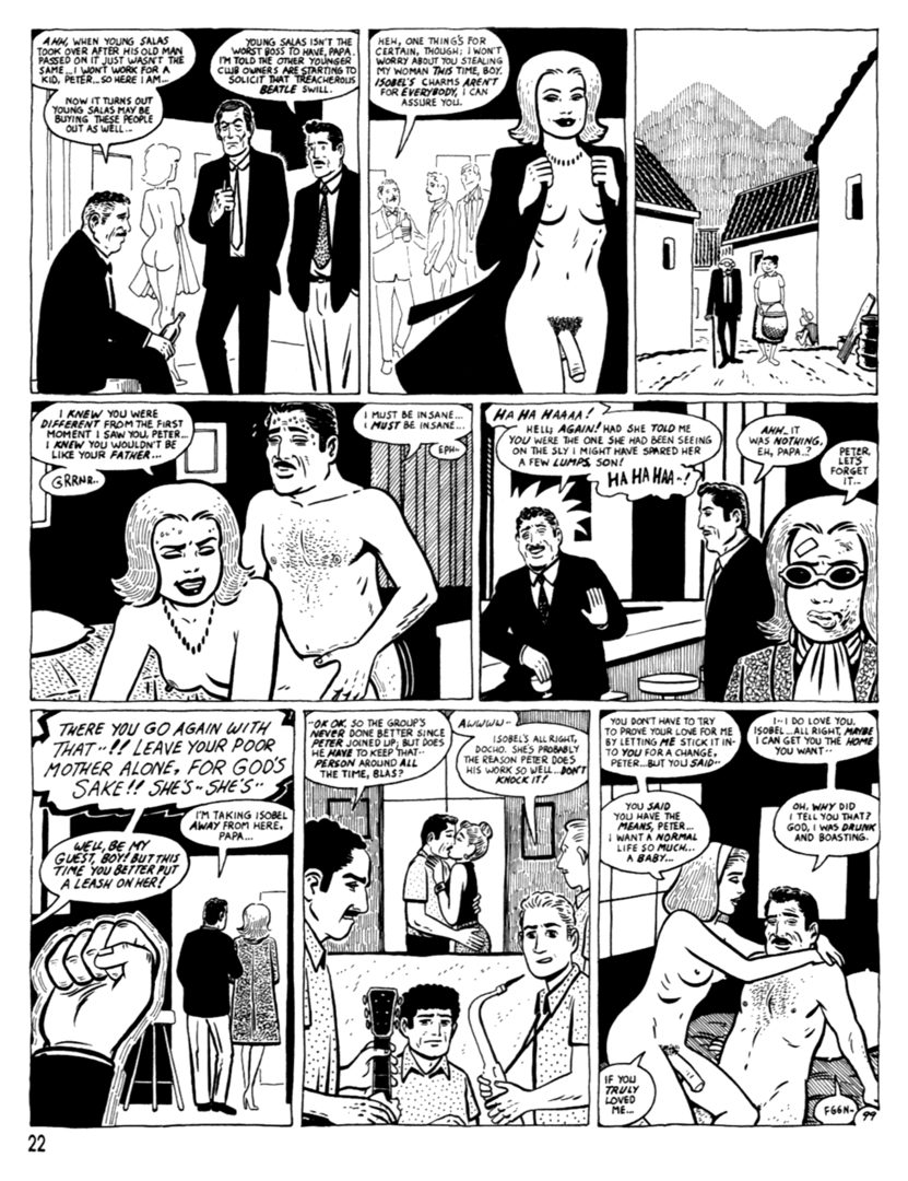 Read online Love and Rockets (1982) comic -  Issue #37 - 24