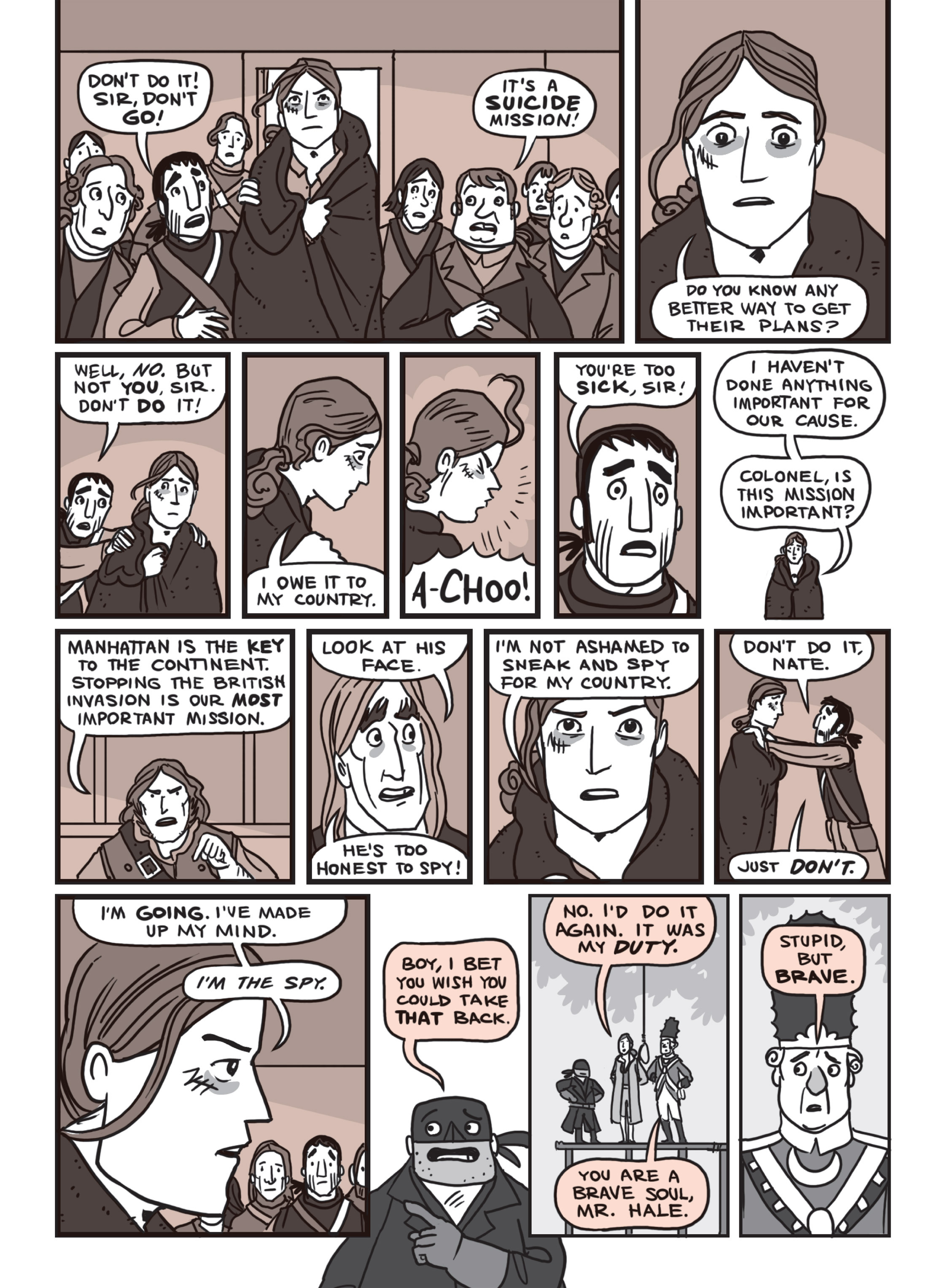 Read online Nathan Hale's Hazardous Tales comic -  Issue # TPB 1 - 87