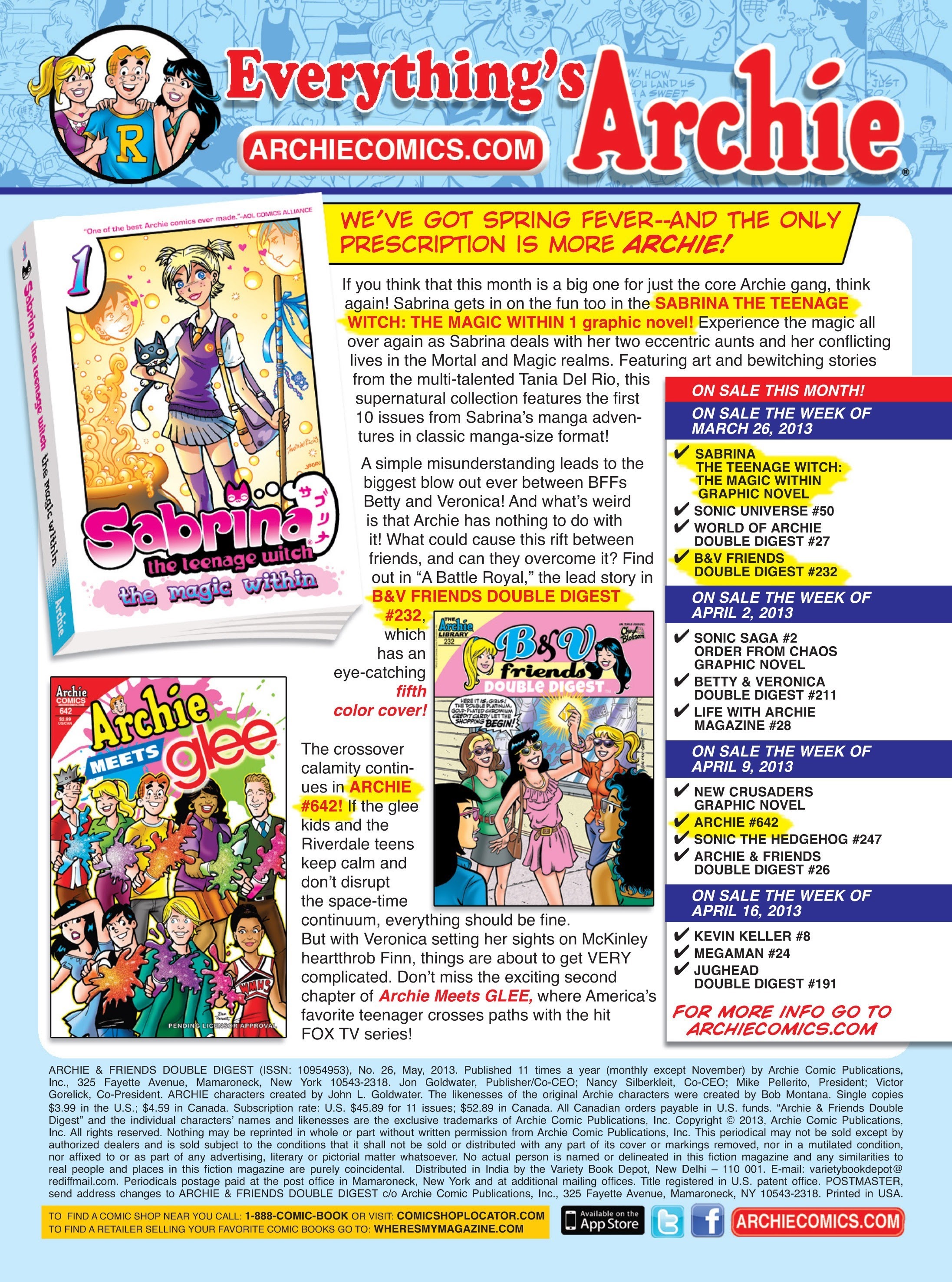 Read online Archie & Friends Double Digest comic -  Issue #26 - 155