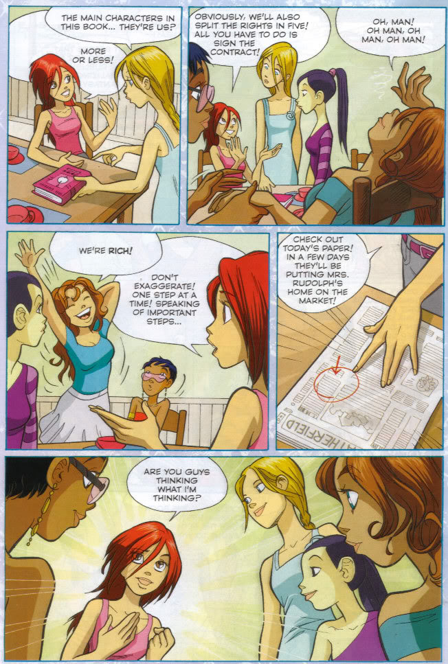 Read online W.i.t.c.h. comic -  Issue #50 - 54