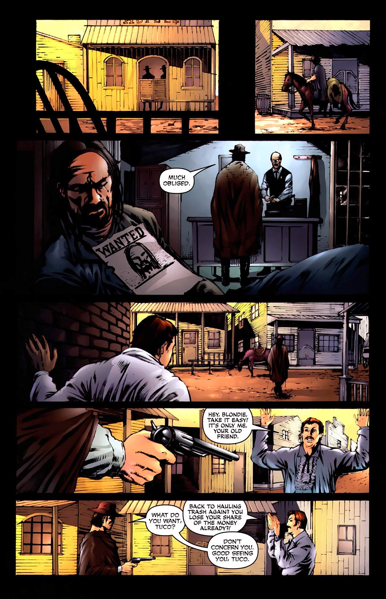 Read online The Man with No Name comic -  Issue #7 - 10