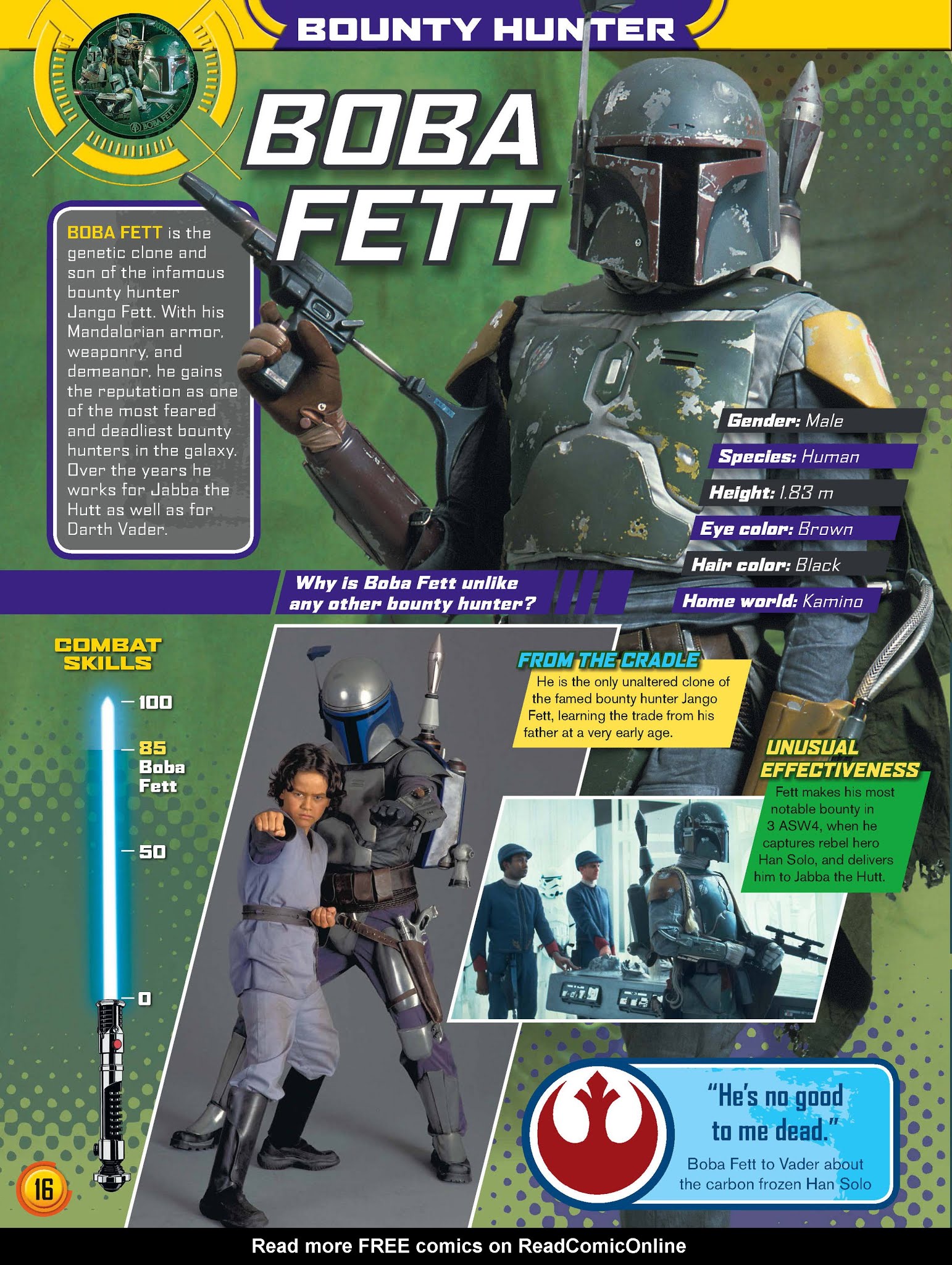 Read online Star Wars Jedi Master Magazine comic -  Issue #6 - 16