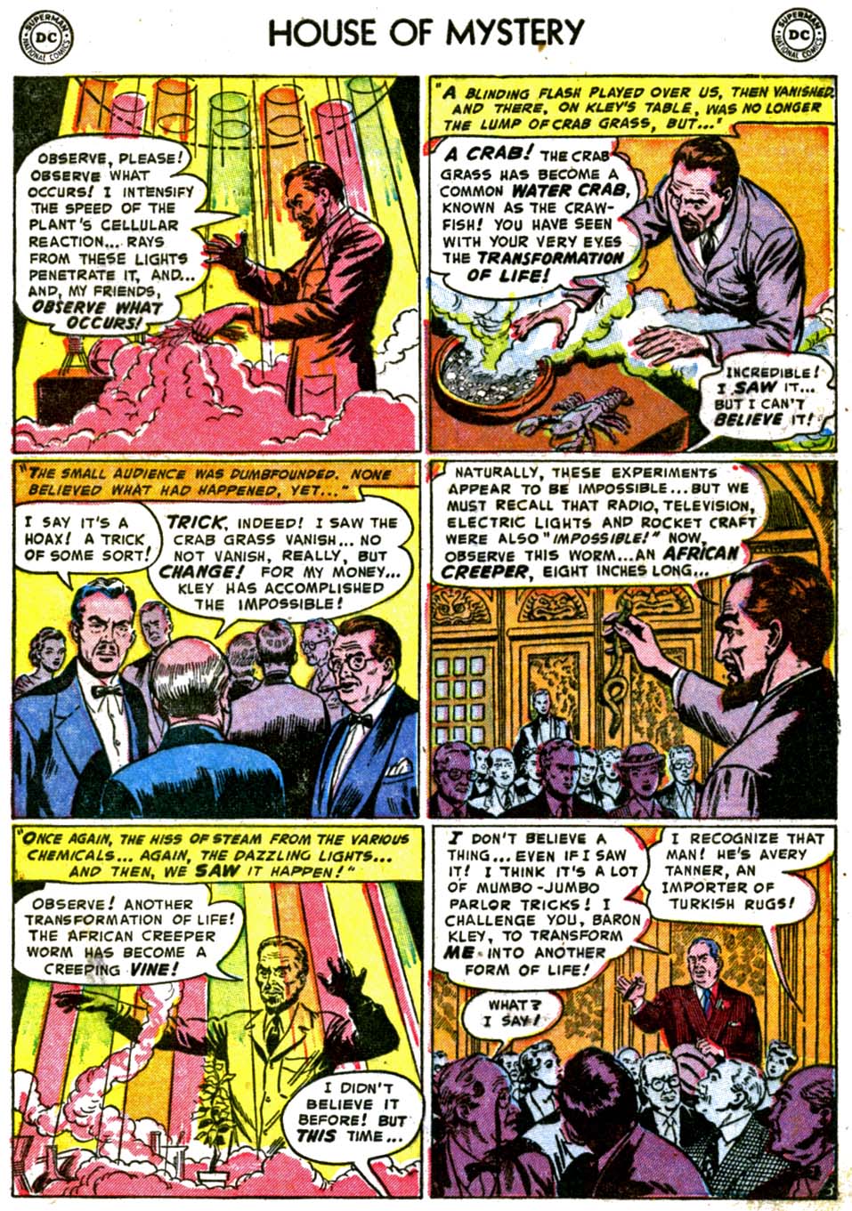 Read online House of Mystery (1951) comic -  Issue #15 - 5