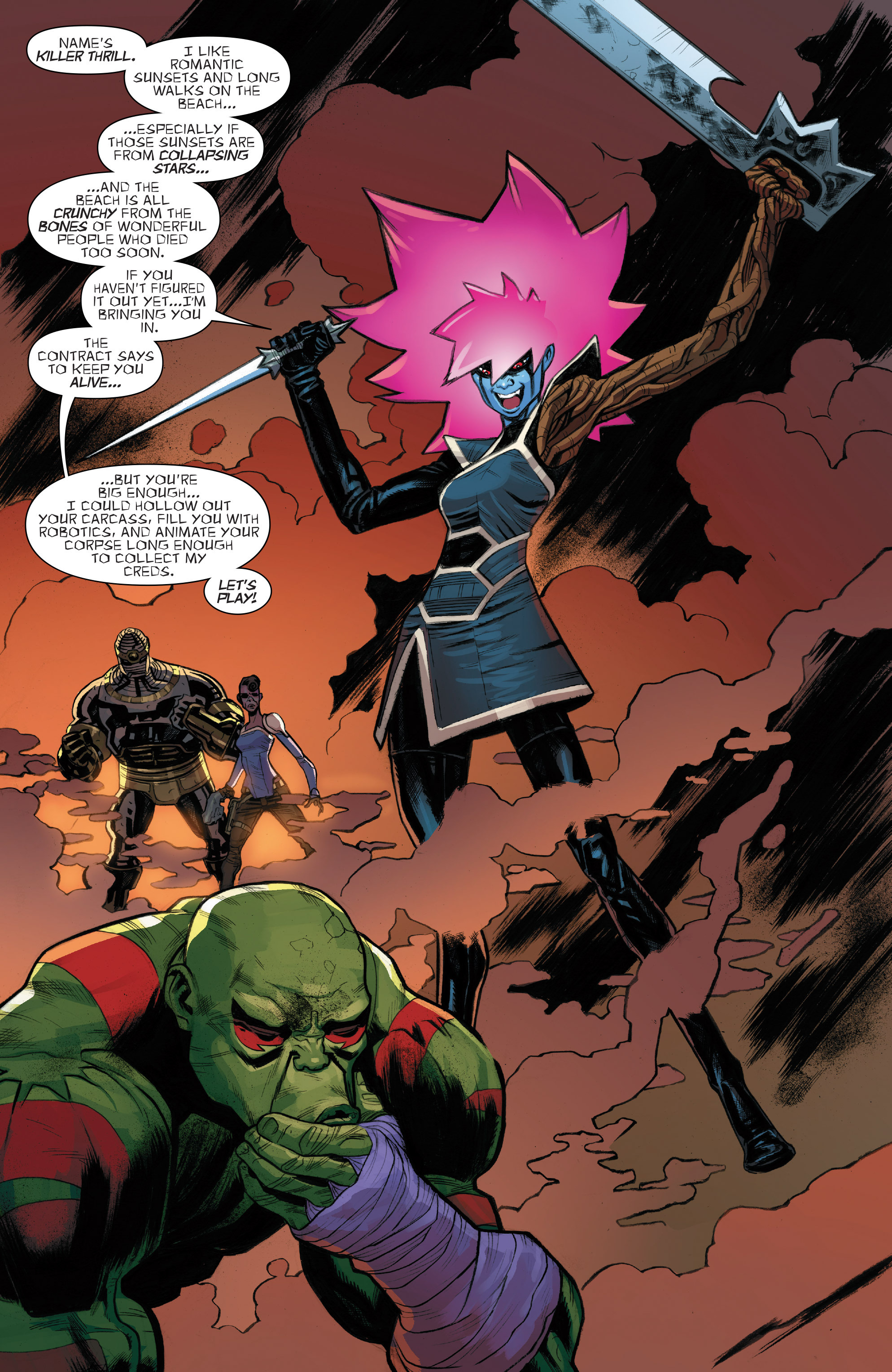Read online Drax (2016) comic -  Issue #6 - 12