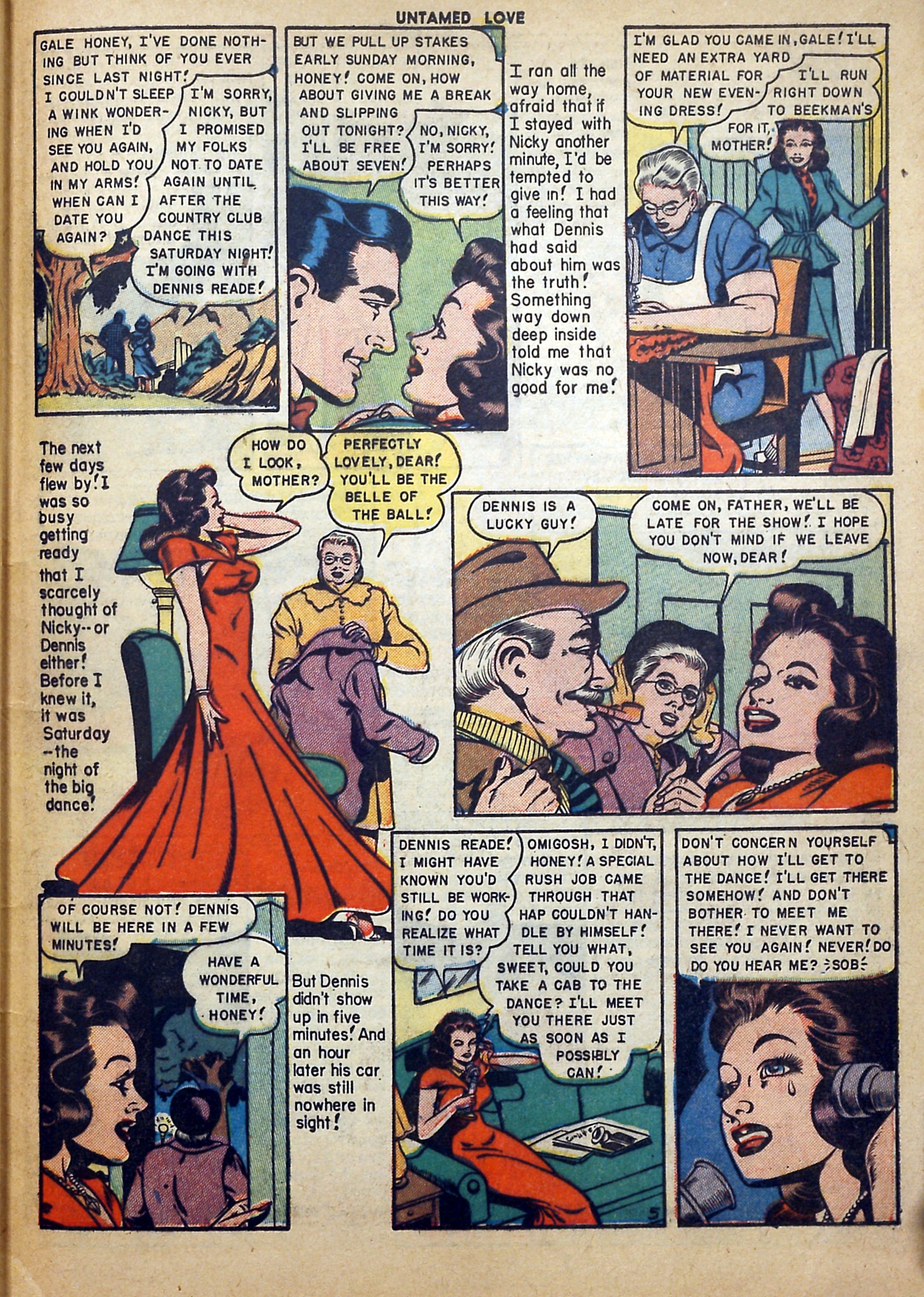 Read online Untamed Love comic -  Issue #5 - 45