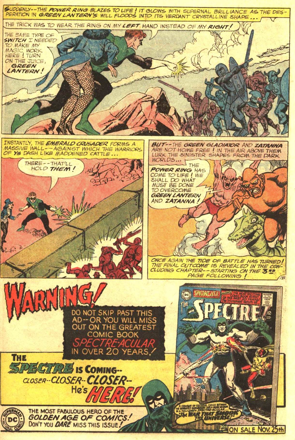 Read online Green Lantern (1960) comic -  Issue #42 - 25