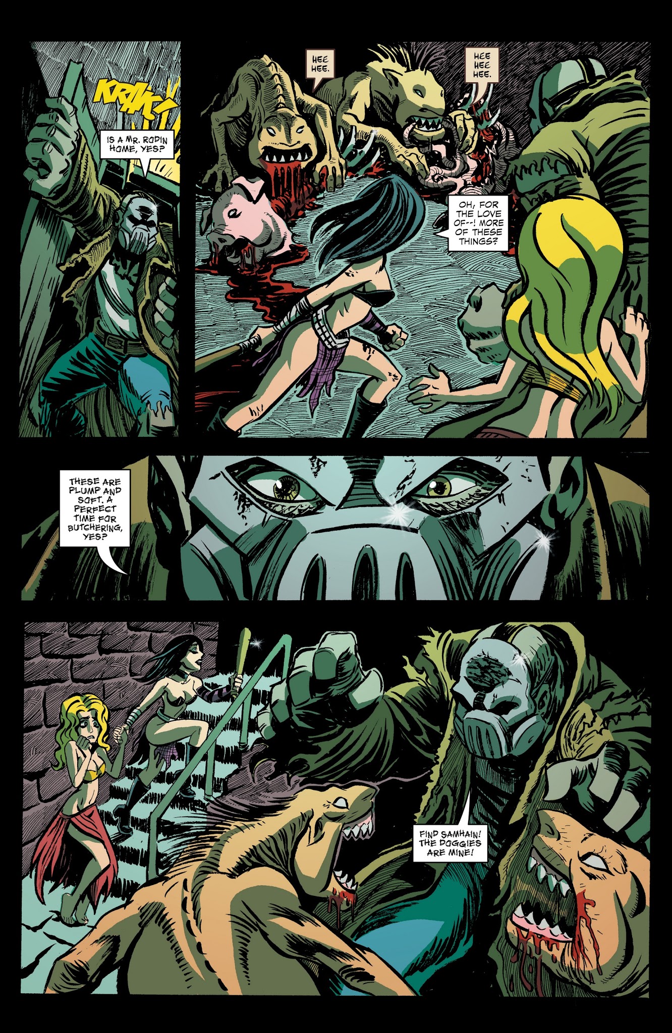 Read online Hack/Slash Omnibus comic -  Issue # TPB 3 - 211