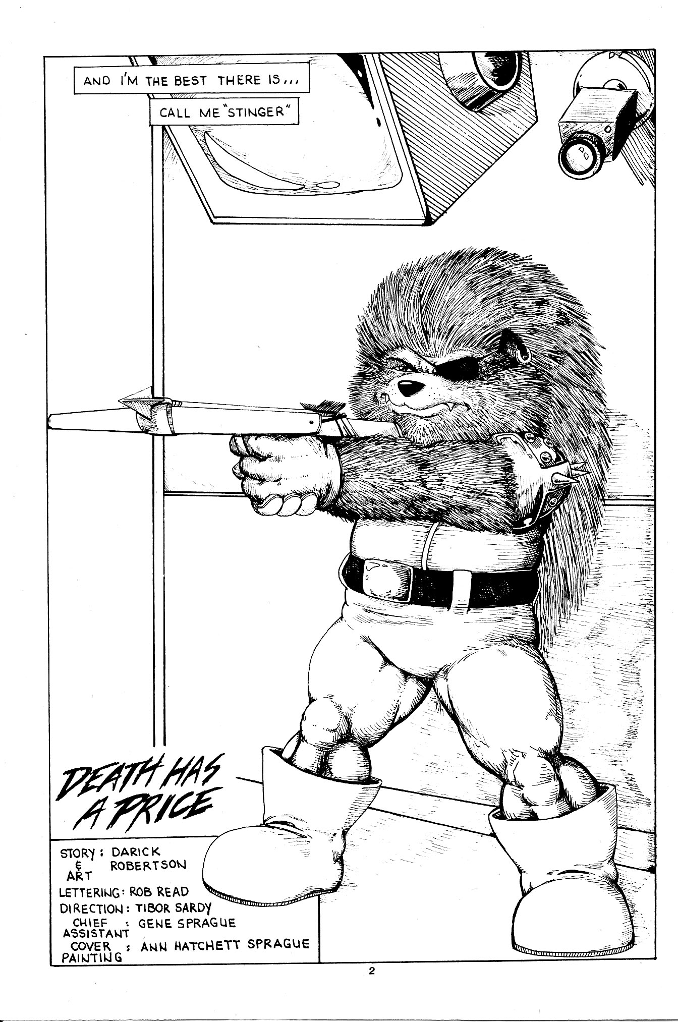 Read online Space Beaver comic -  Issue #4 - 4
