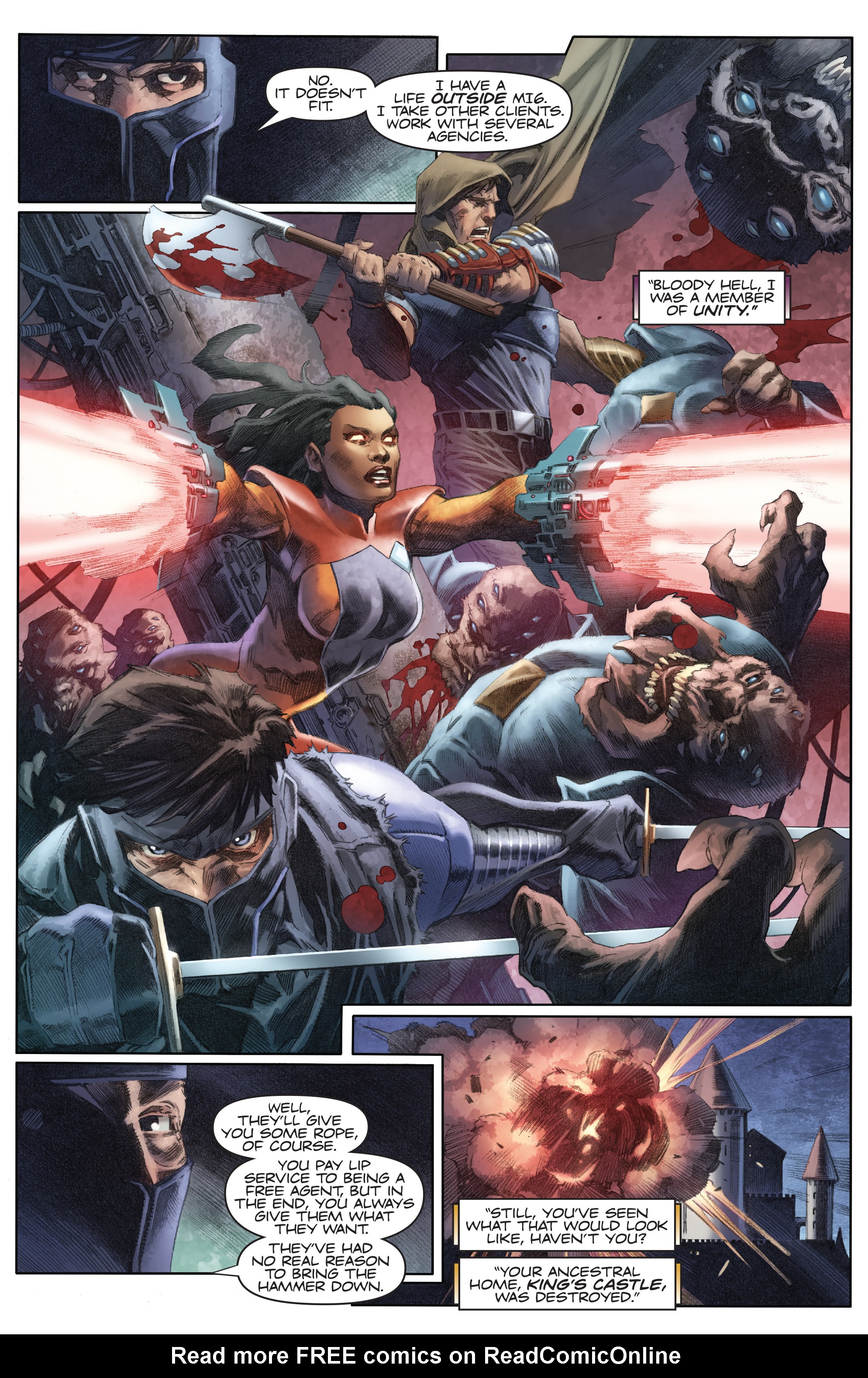 Read online Ninja-K comic -  Issue #3 - 21