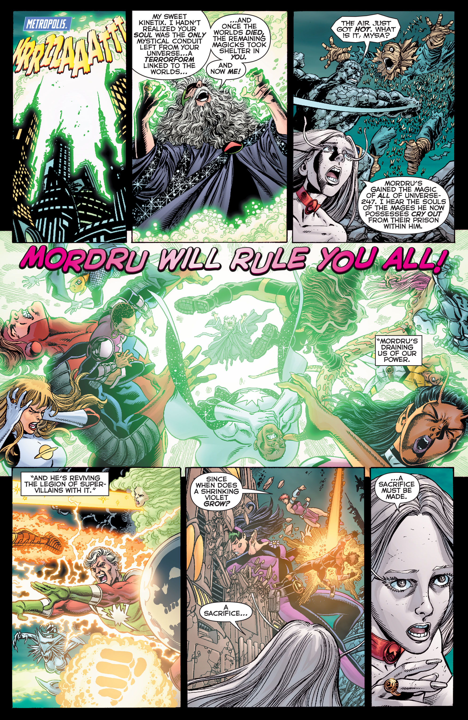 Read online Final Crisis: Legion of Three Worlds comic -  Issue #5 - 8