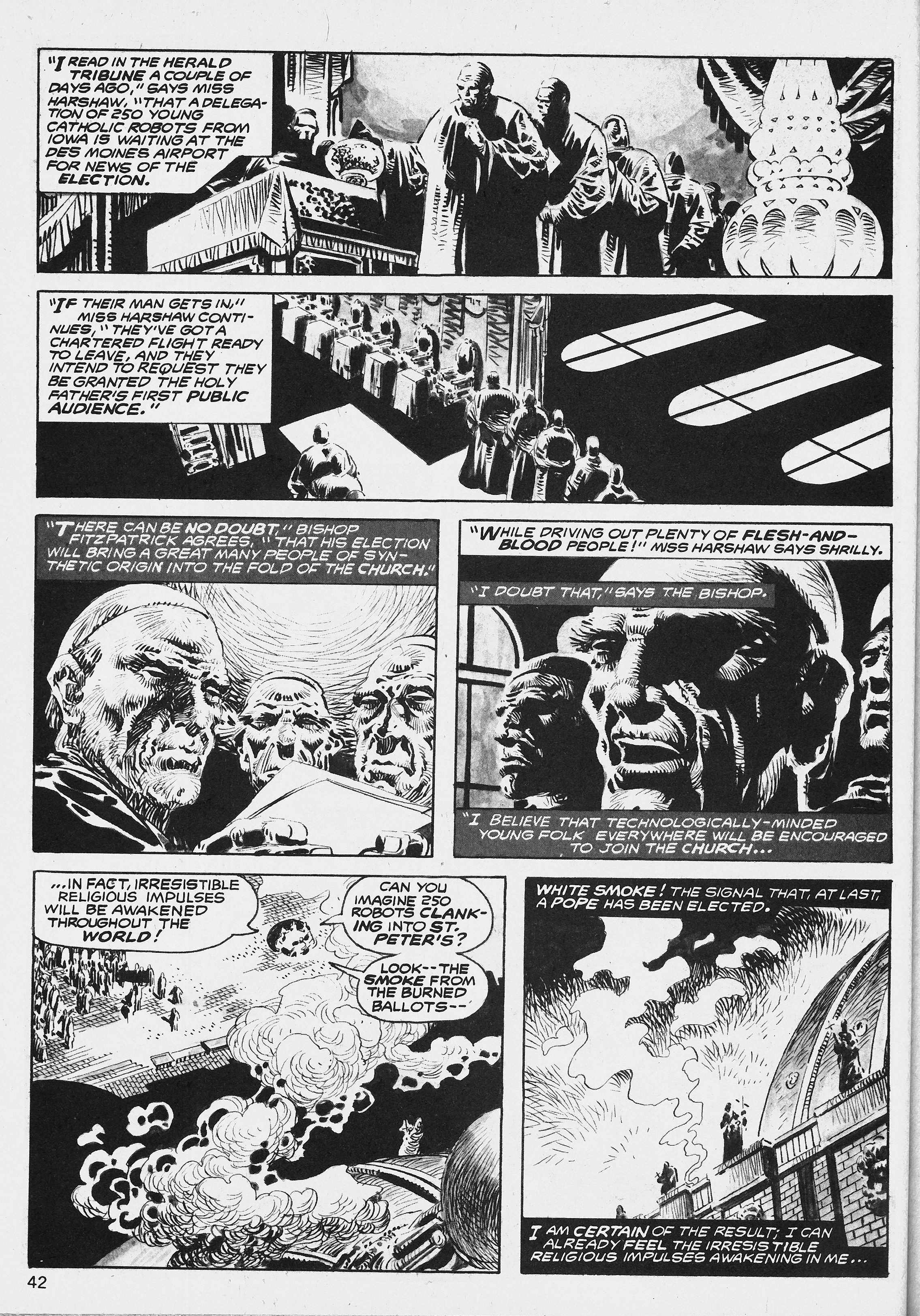 Read online Unknown Worlds of Science Fiction comic -  Issue #4 - 42