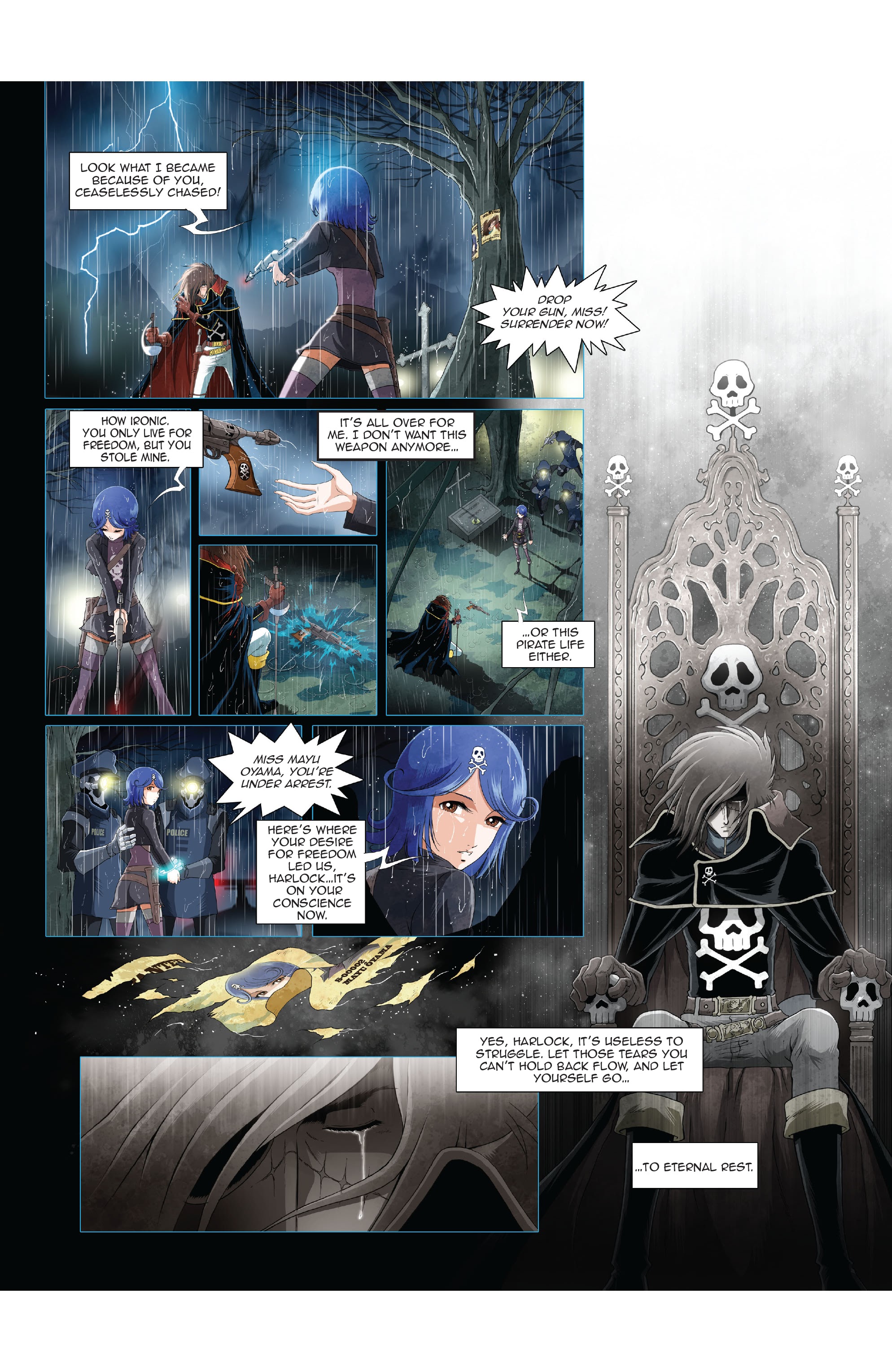 Read online Space Pirate Captain Harlock comic -  Issue #4 - 10