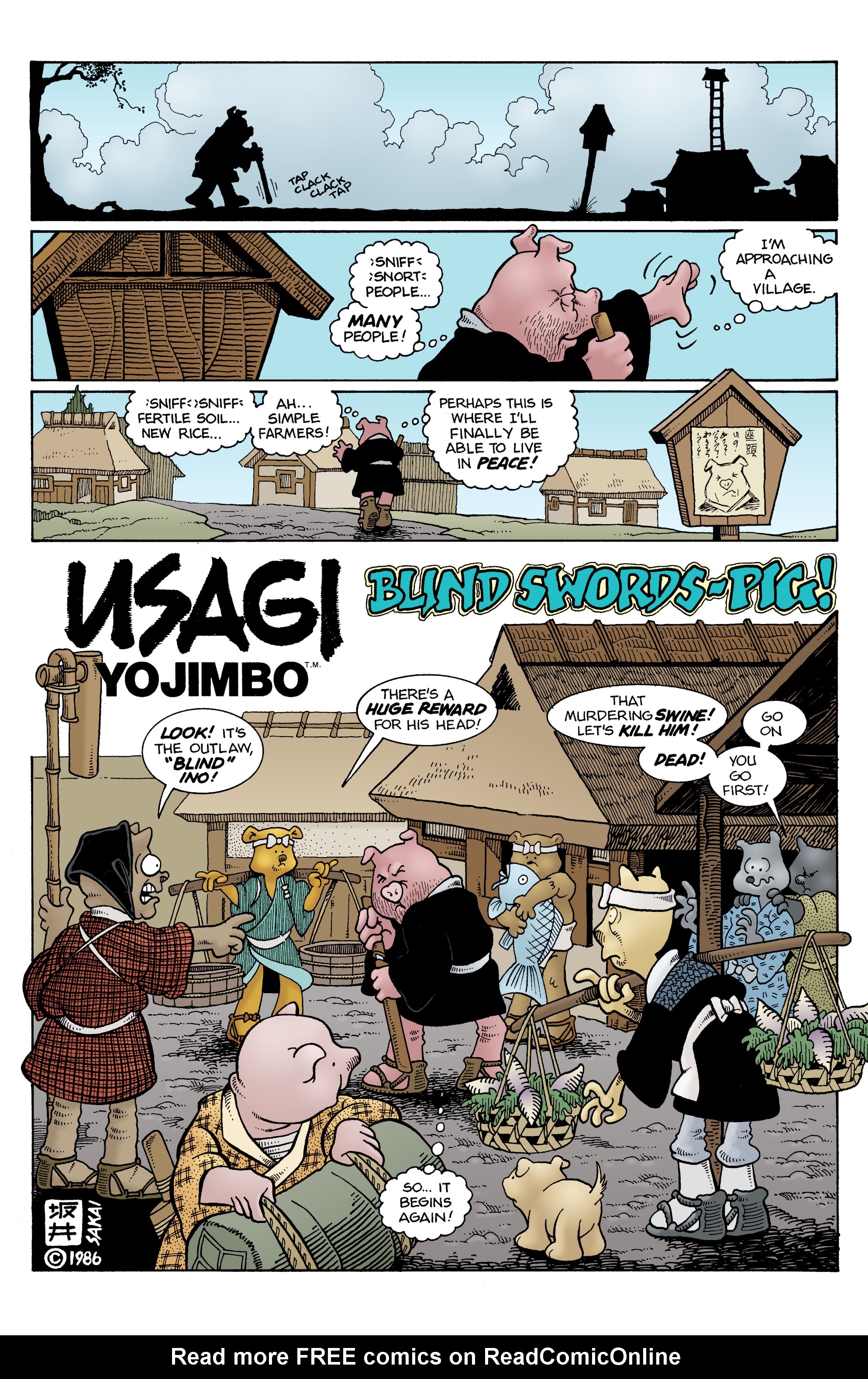 Read online Usagi Yojimbo Color Classics comic -  Issue #6 - 13