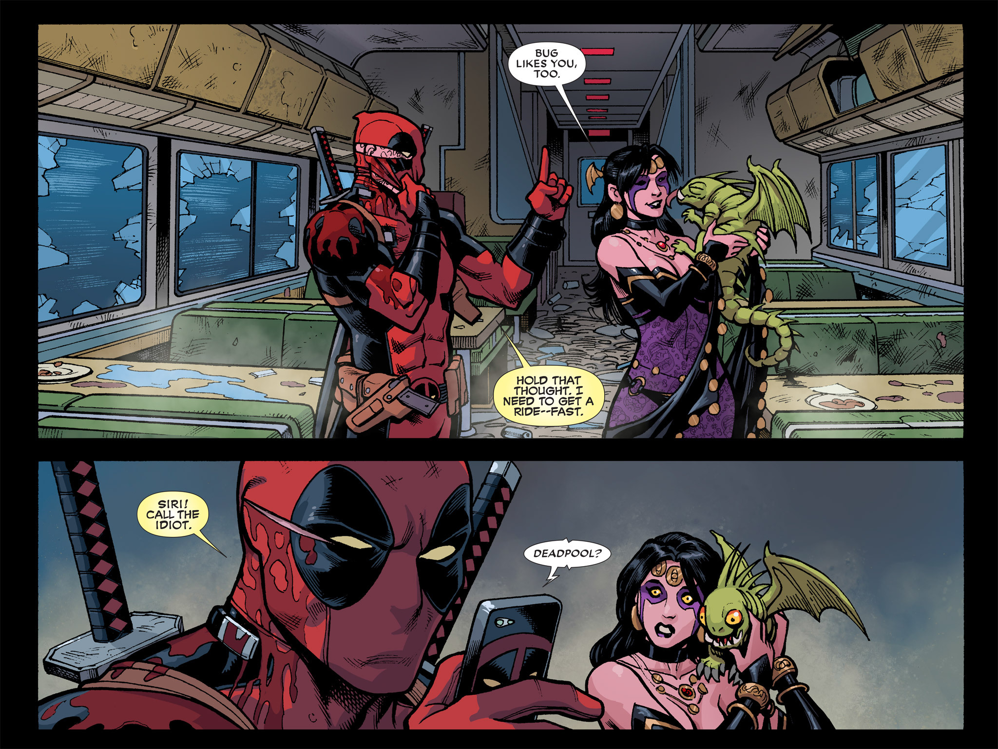 Read online Deadpool: Dracula's Gauntlet comic -  Issue # Part 4 - 59