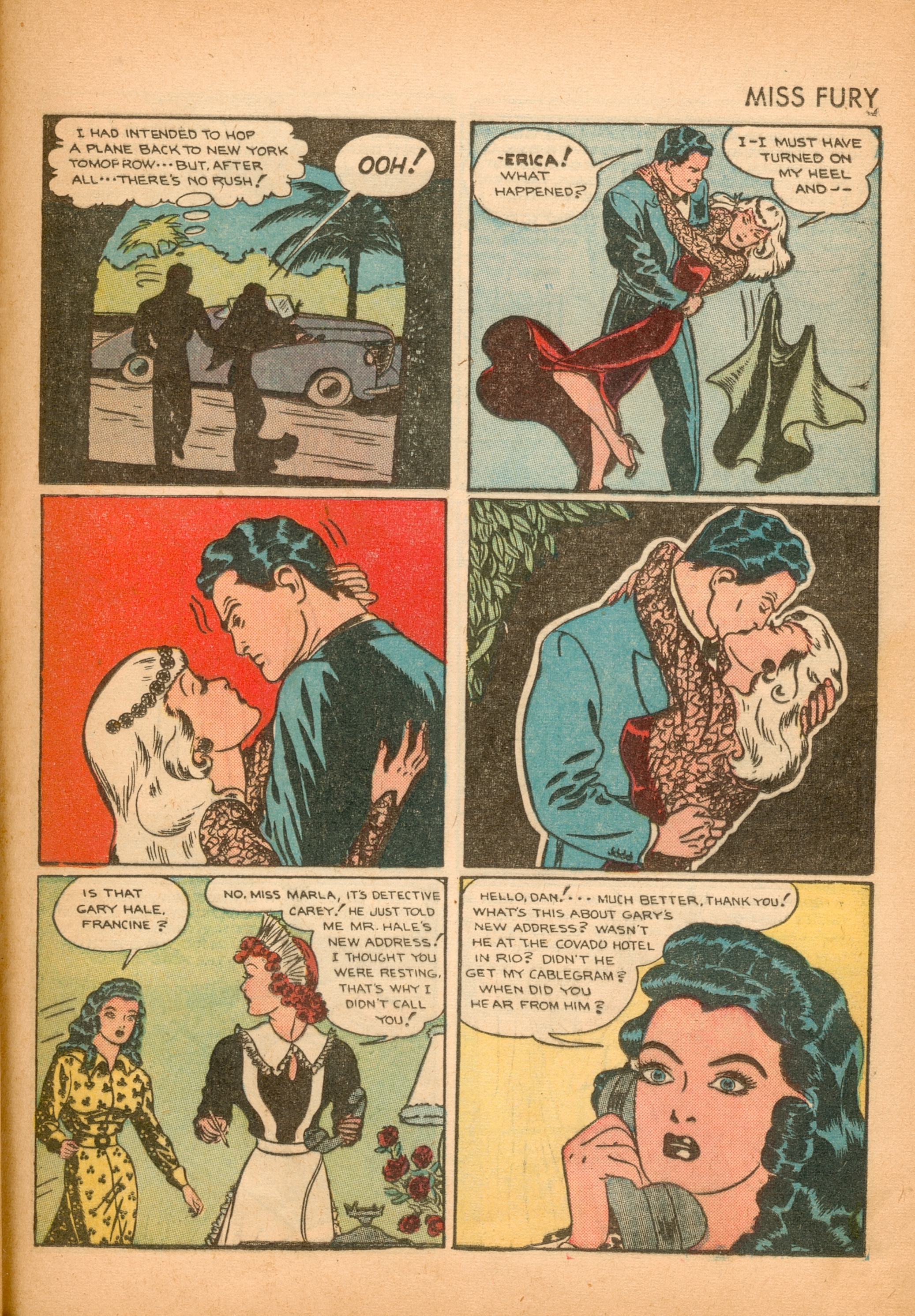 Read online Miss Fury (1942) comic -  Issue #2 - 40